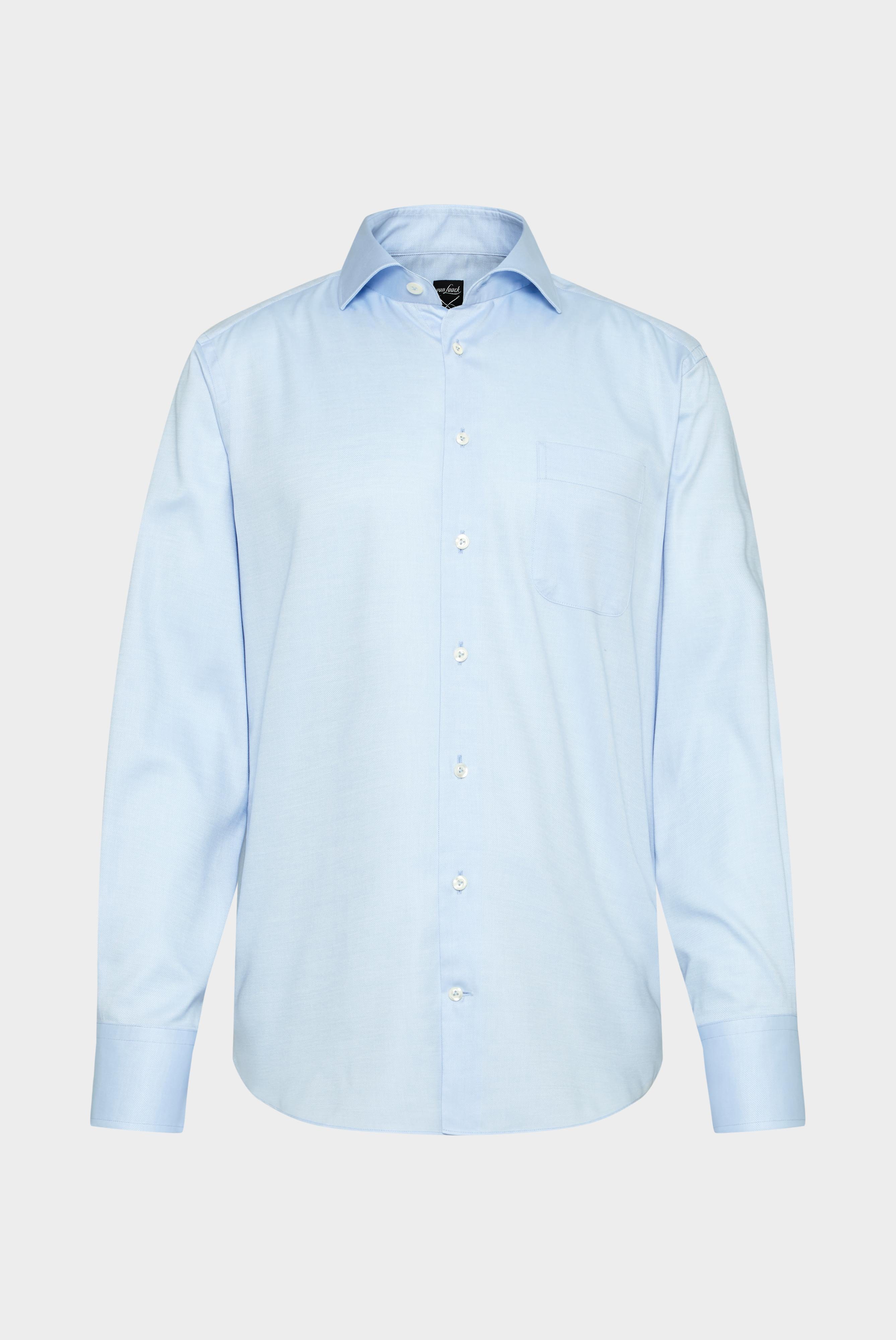 Business Shirts+Structured Plain Shirt, Natté/Basket Weave+20.2021.AV.130872.720.37