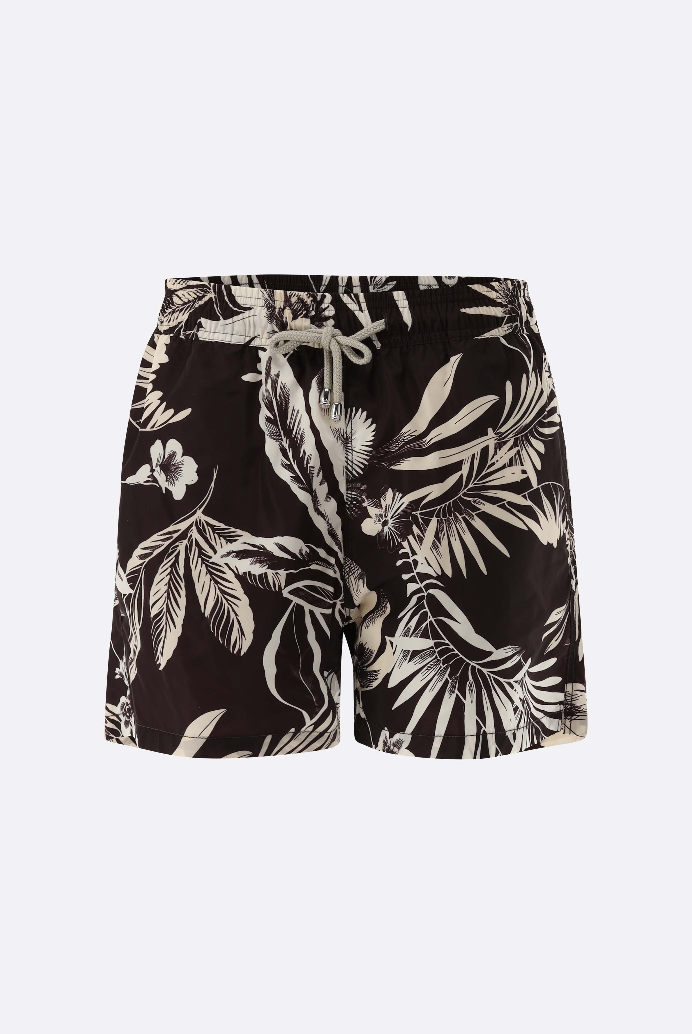 Badehose mit Palmen Muster