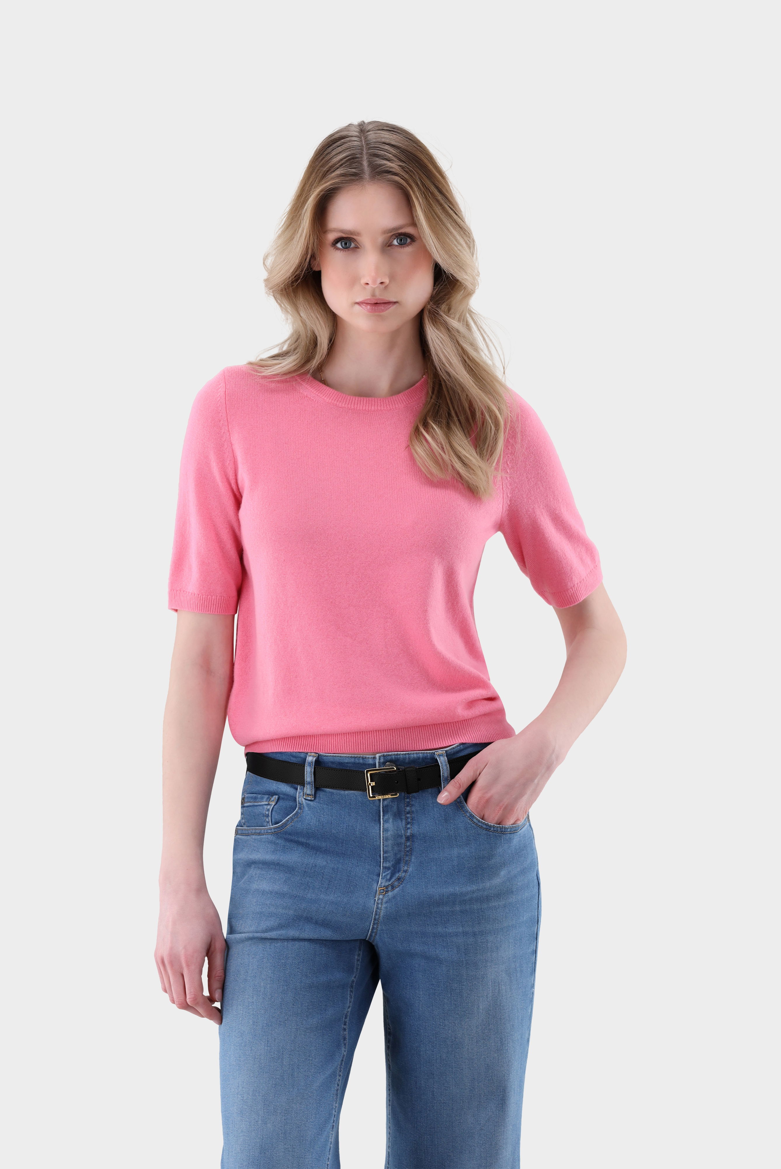 T-Shirt gestrickt aus Kaschmir