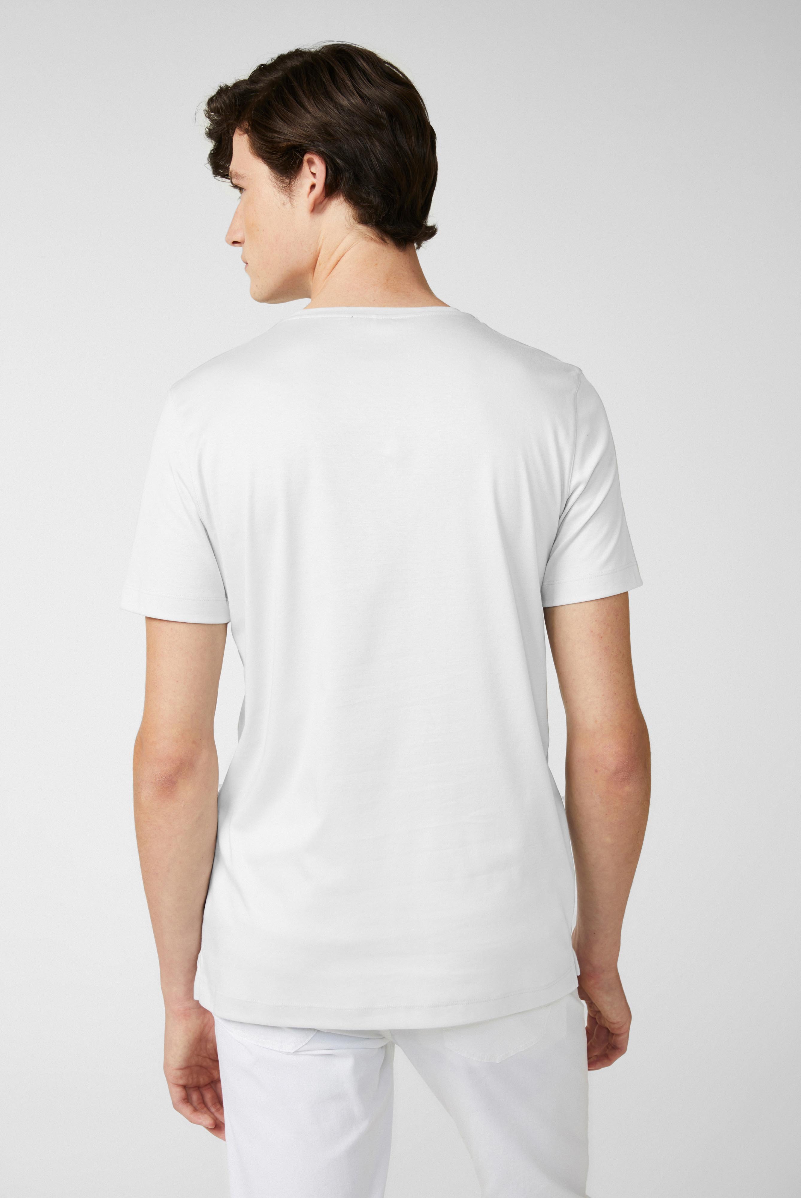 T-Shirts+Swiss Cotton Jersey Crew Neck T-Shirt+20.1717.UX.180031.000.S