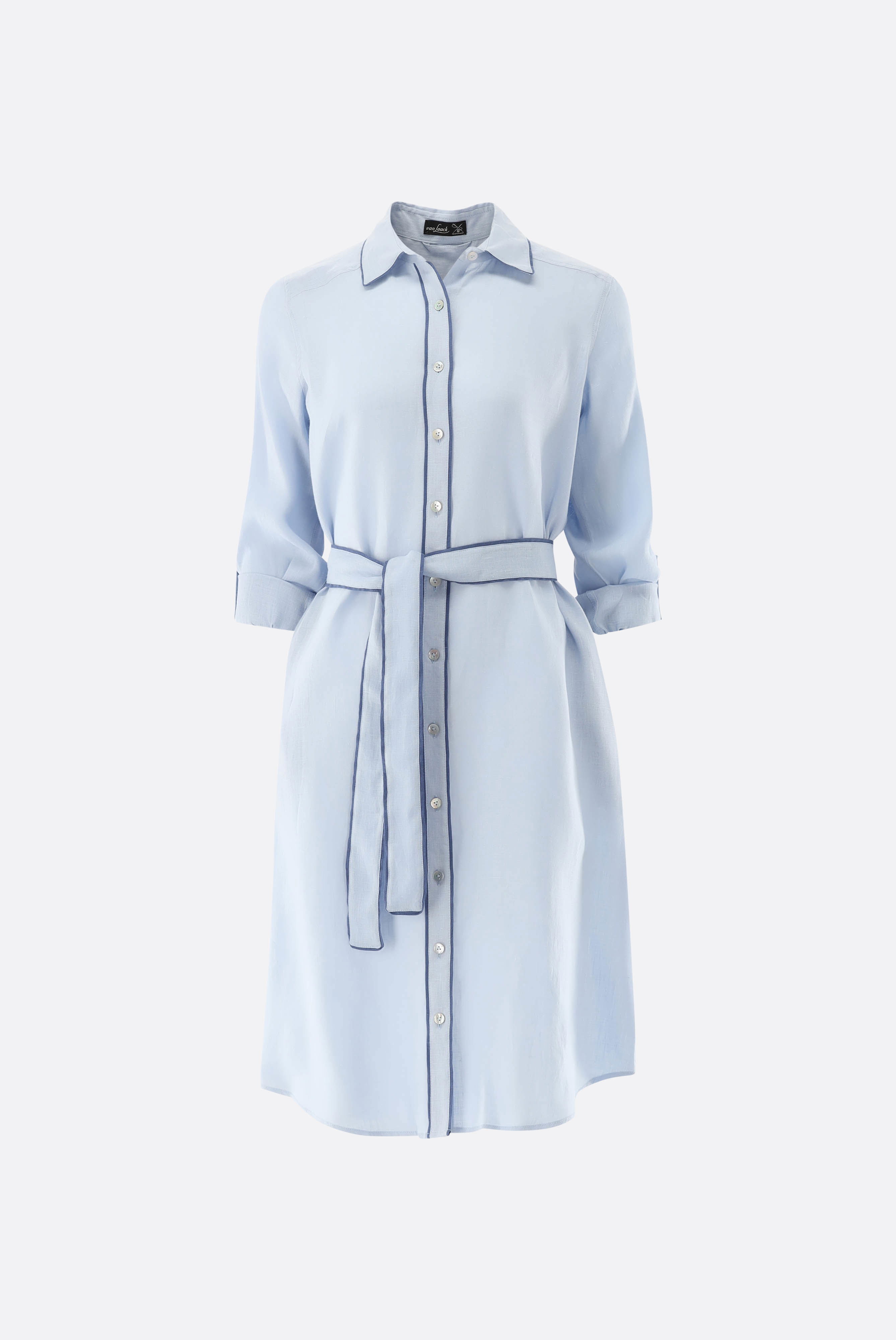 Hemdblusenkleid aus Leinen