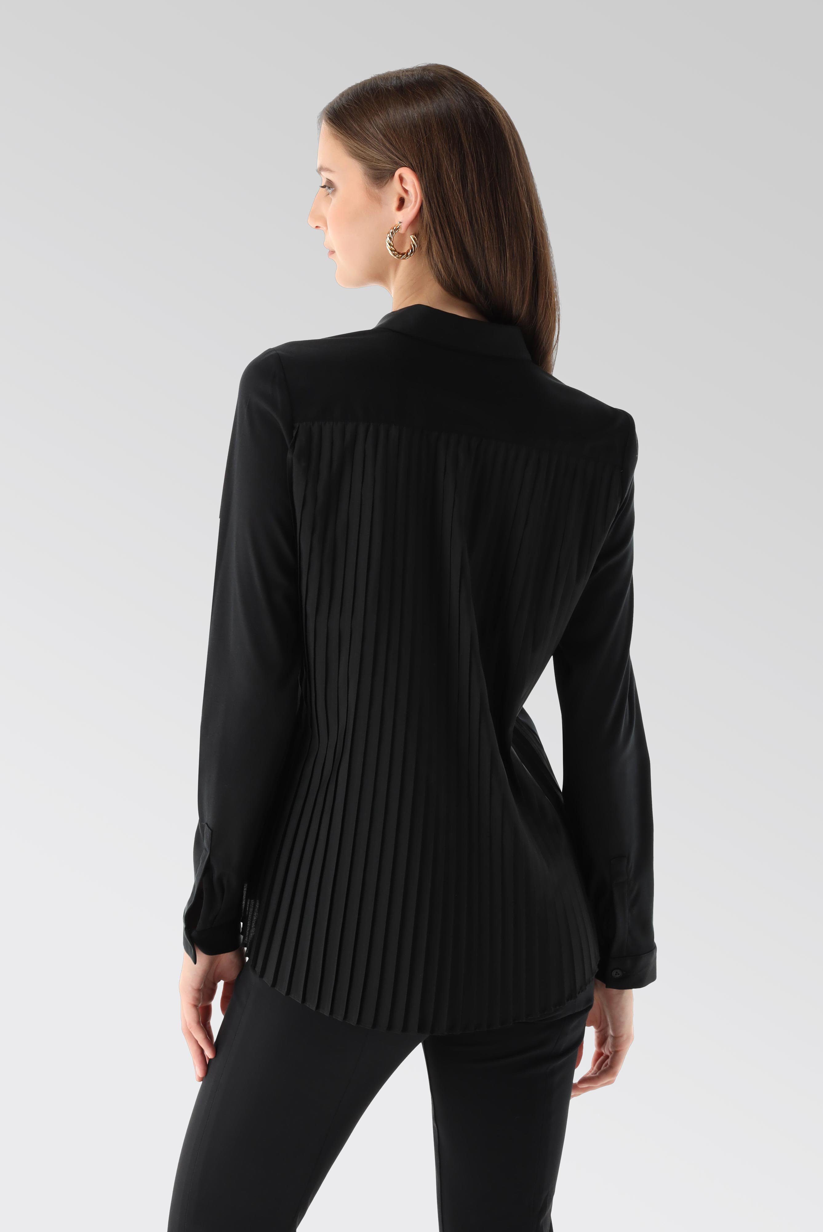 Jersey Blouses+Swiss Cotton Blouse with Pleated Back+05.6703.18.180031.099.32