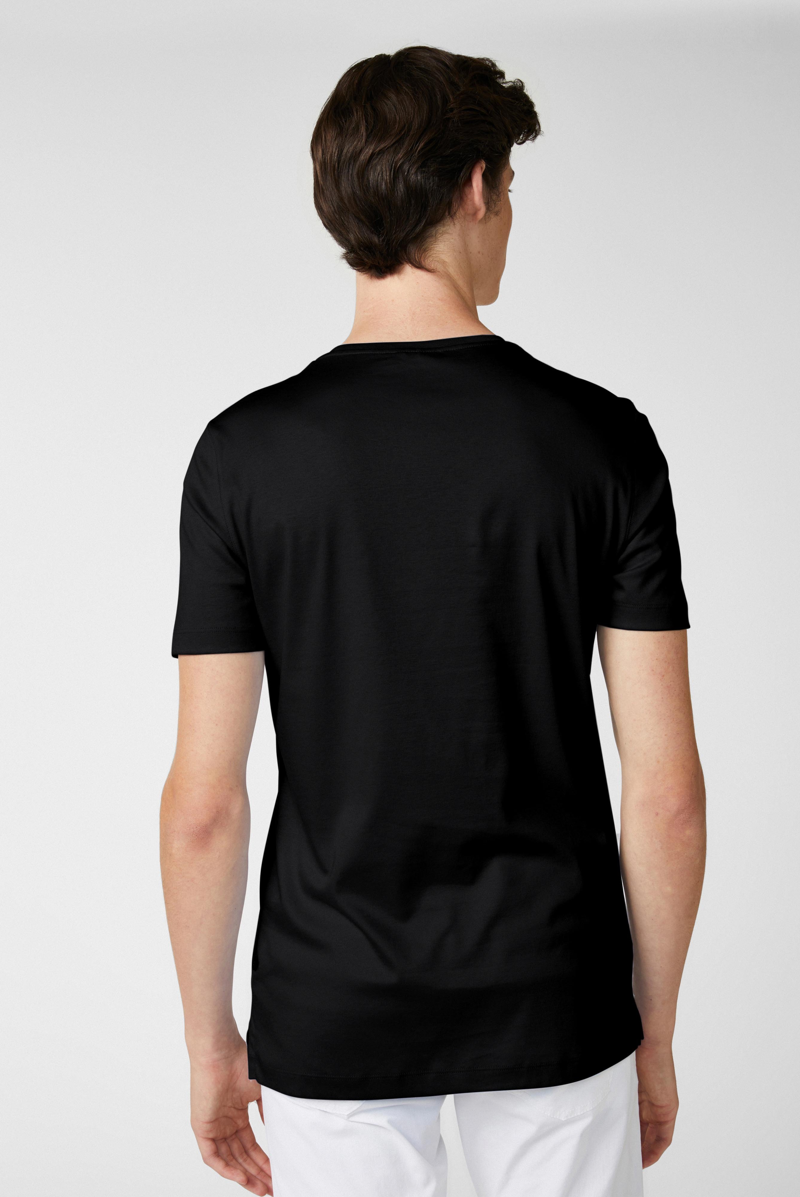 T-Shirts+Rundhals Jersey T-Shirt Slim Fit+20.1717.UX.180031.099.X4L