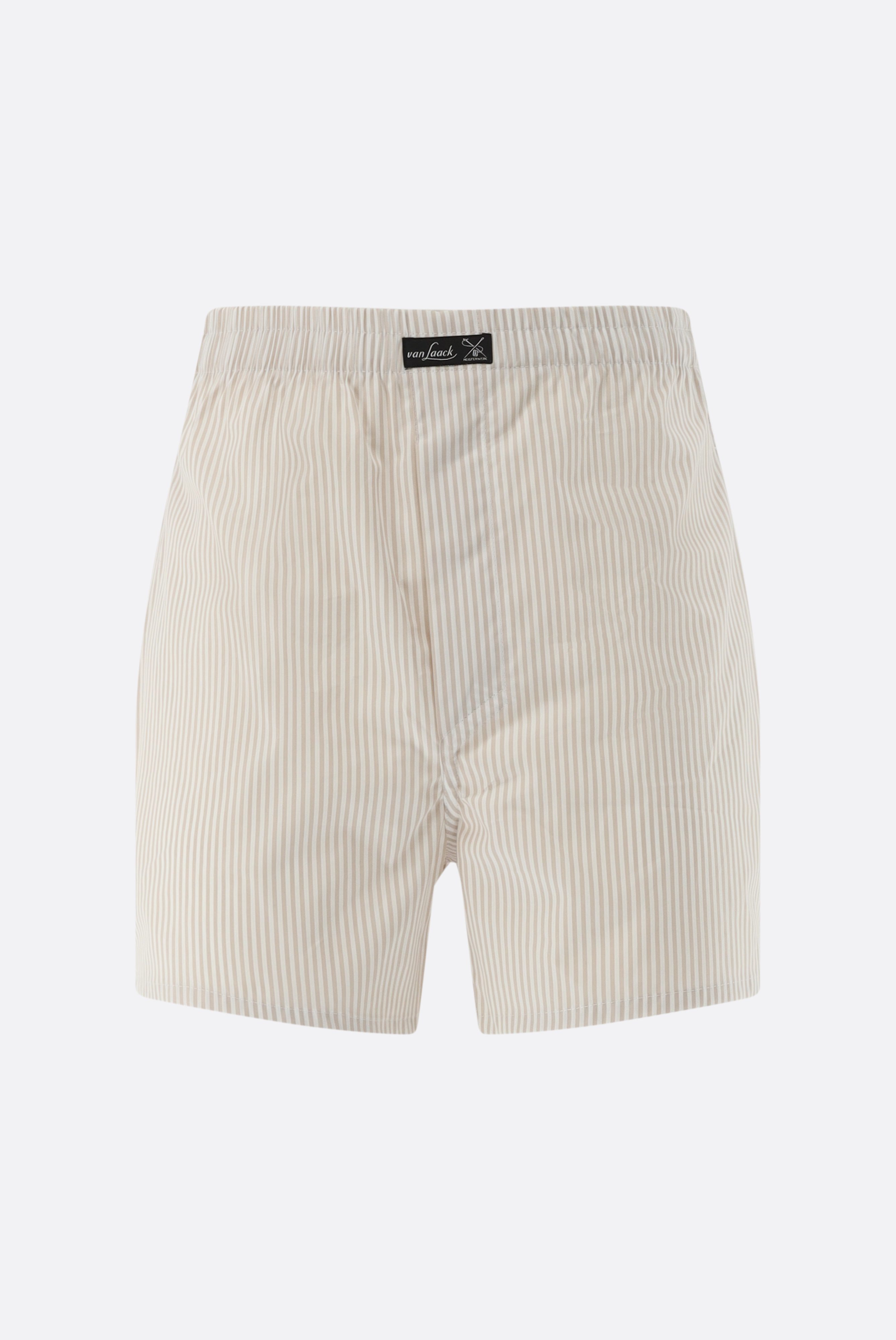 Boxershorts gestreift aus Popeline