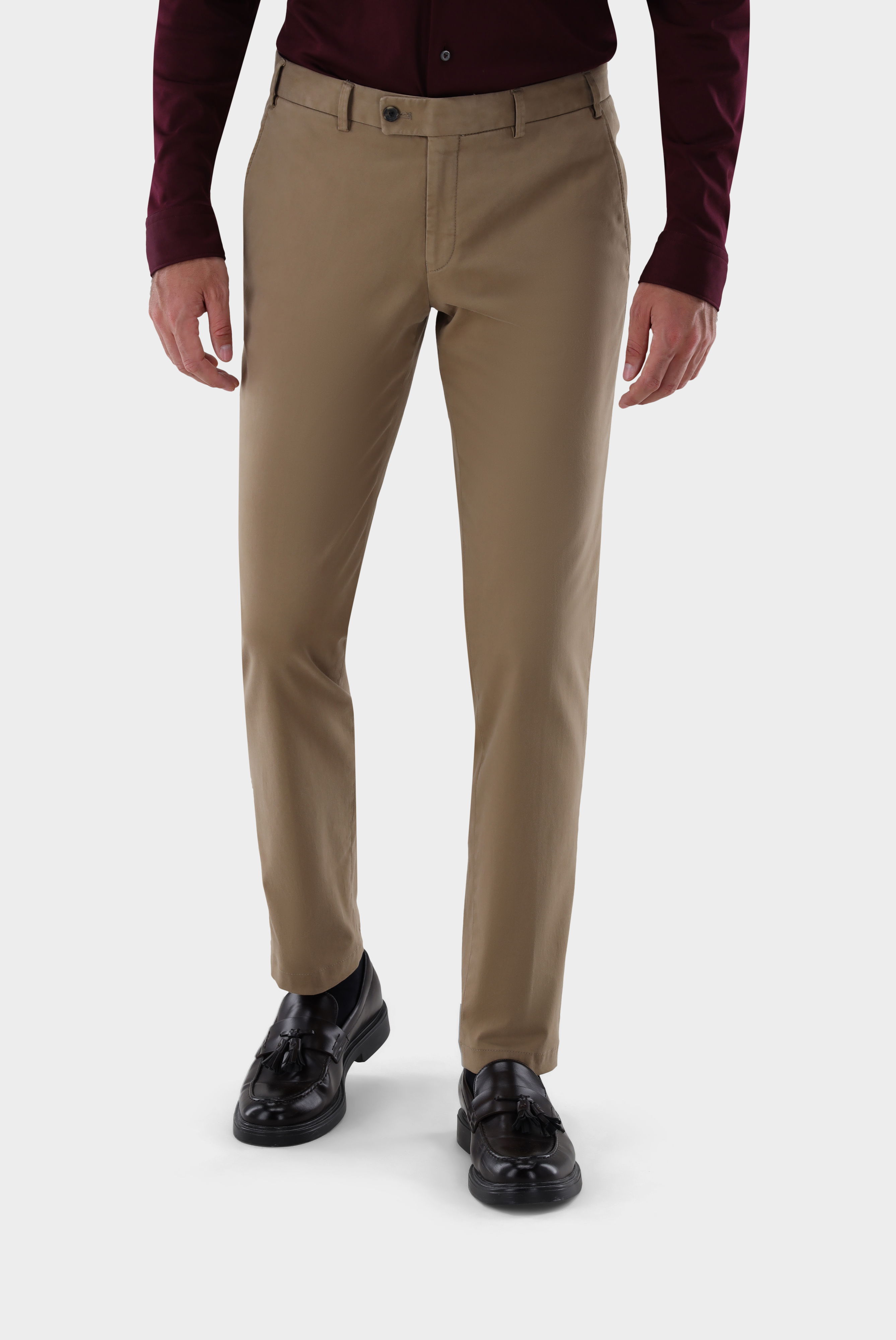 Chinohose mit Stretch Slim Fit günstig online kaufen