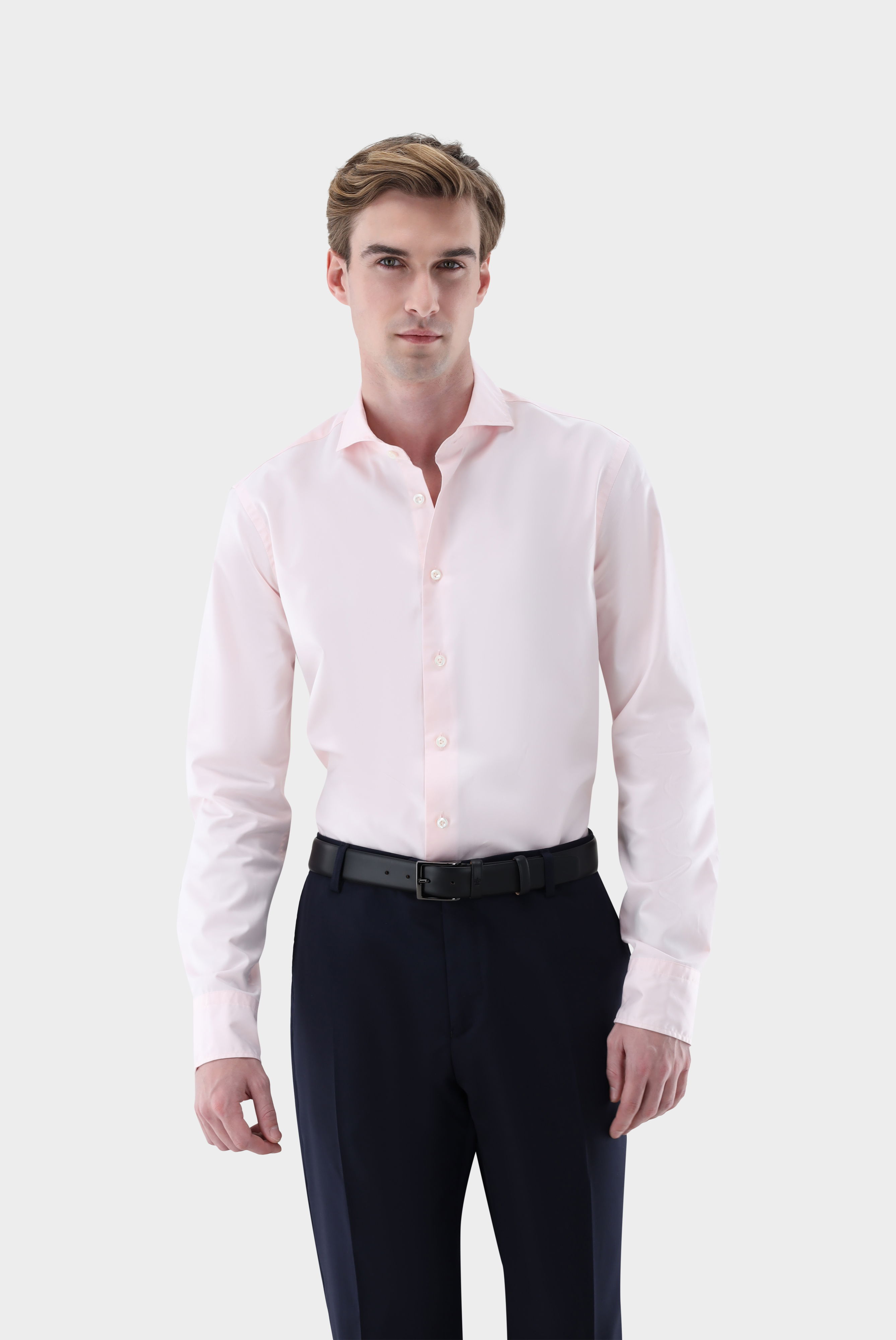 Hemd aus Twill Gewebe Slim Fit