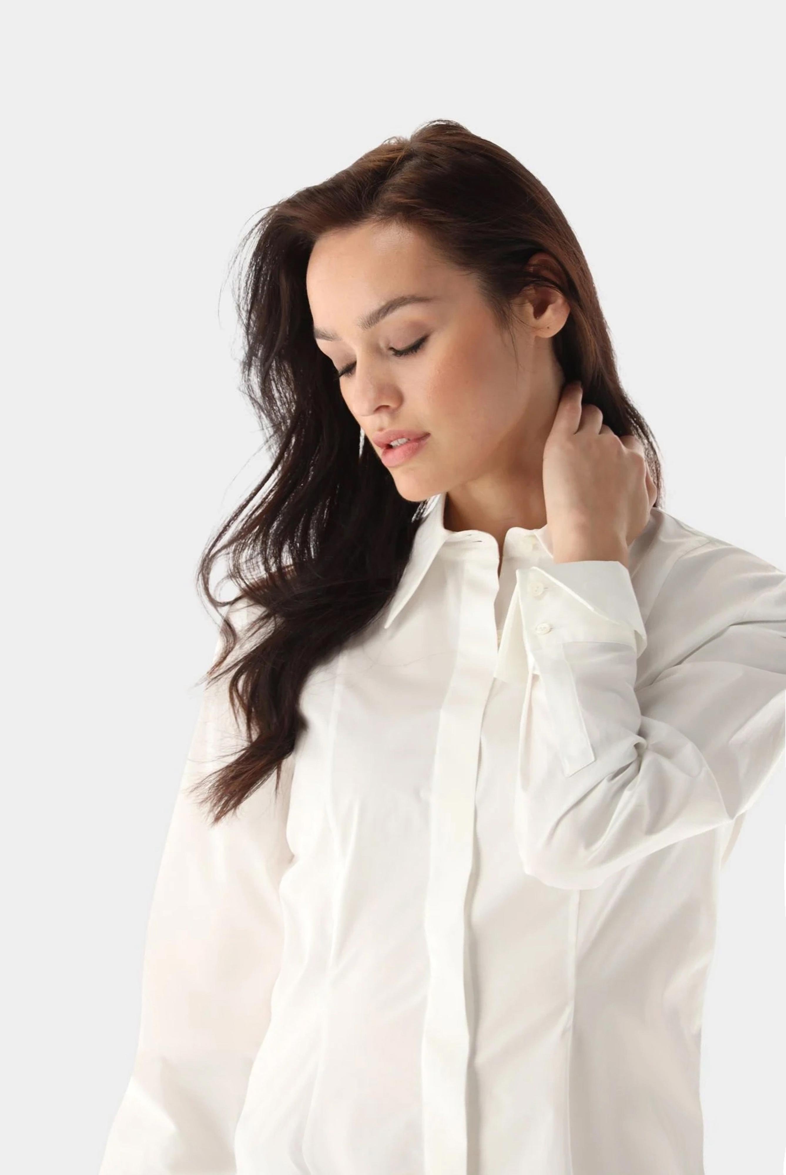 Business Blouses+Fitted Shirt with Stretch+05.527D..H00240.000.34
