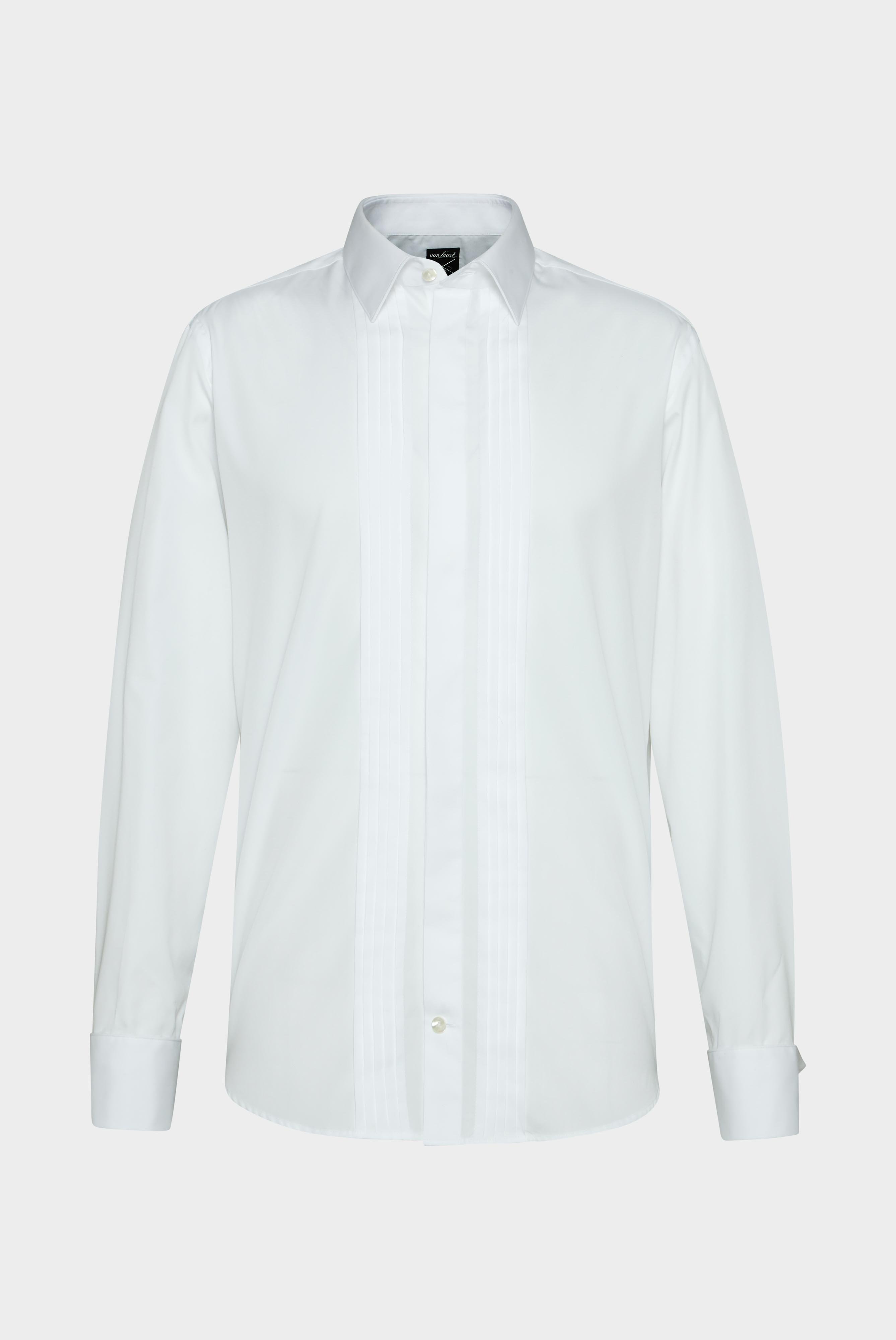 Business Hemden+Smokinghemd mit Plissee-Einsatz Tailor Fit+20.2066.NV.130648.000.37