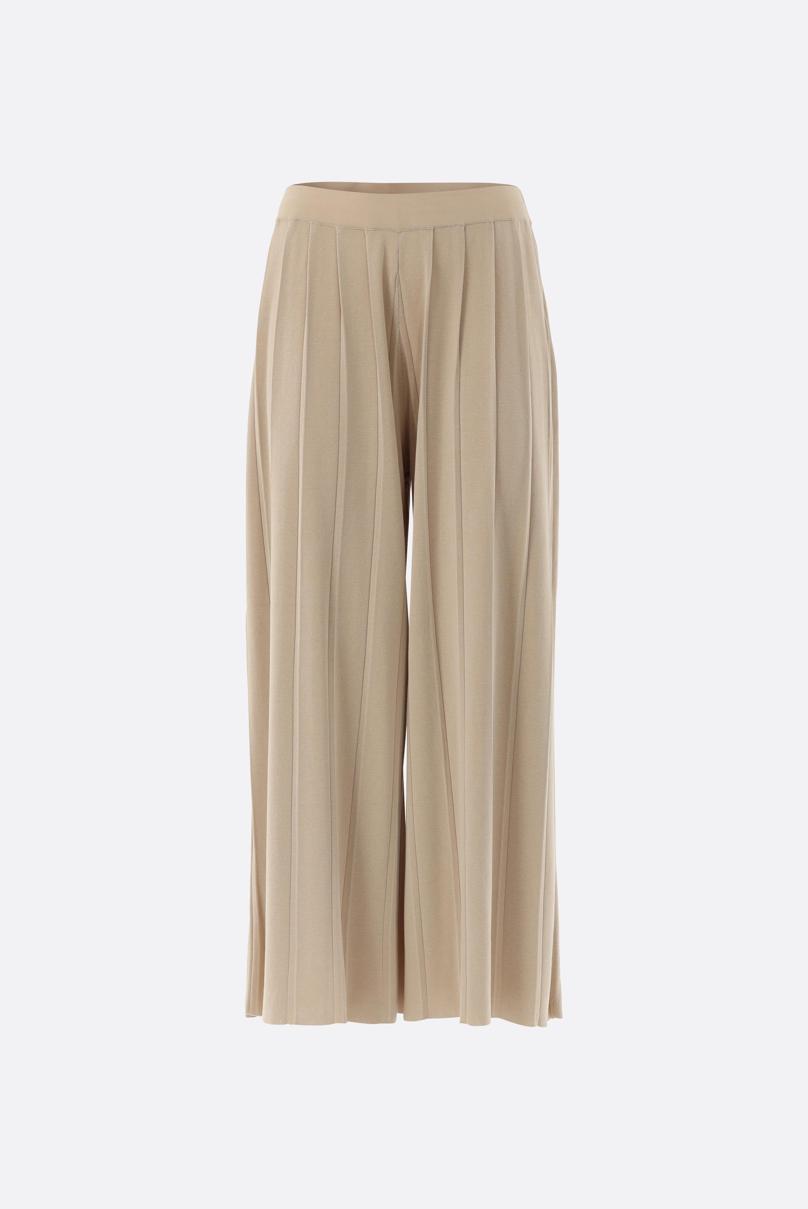 Strickhose mit Falten günstig online kaufen