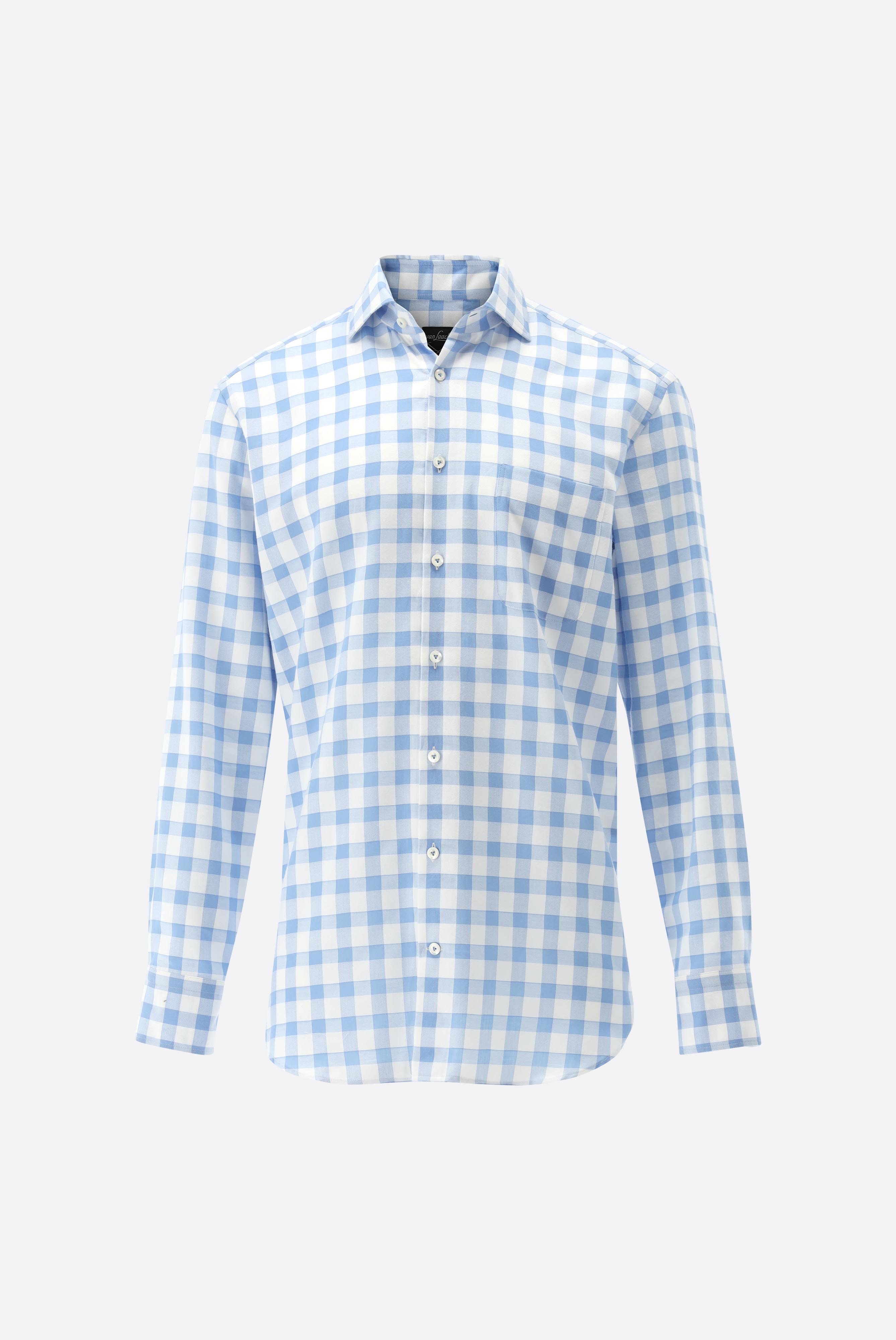 Casual Shirts+Checked twill shirt Comfort Fit+20.2021.AV.151021.720.39