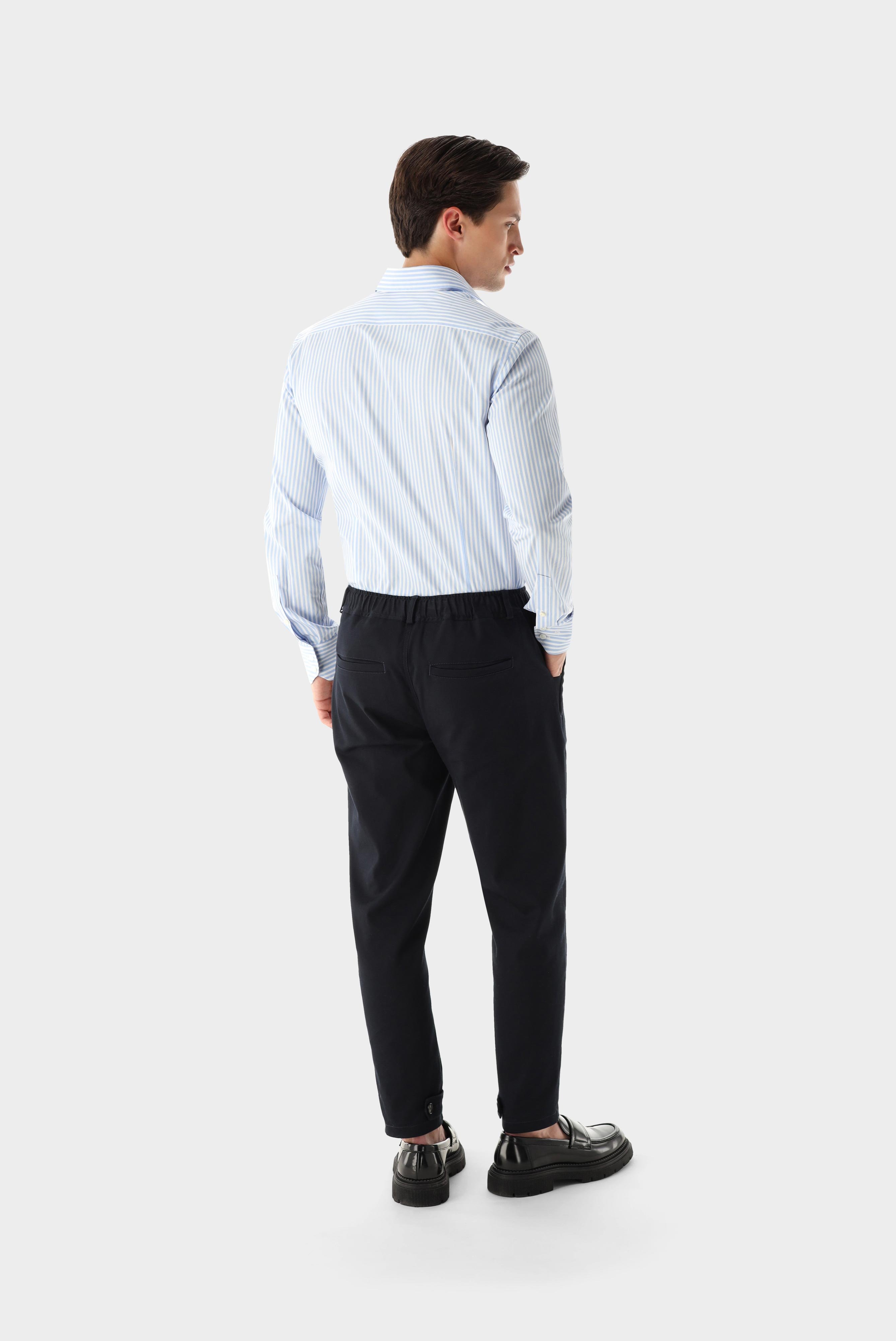 Jeans & Trousers+Casual Trousers made of Cotton Gabardine+20.1218.U6.H01590.790.48