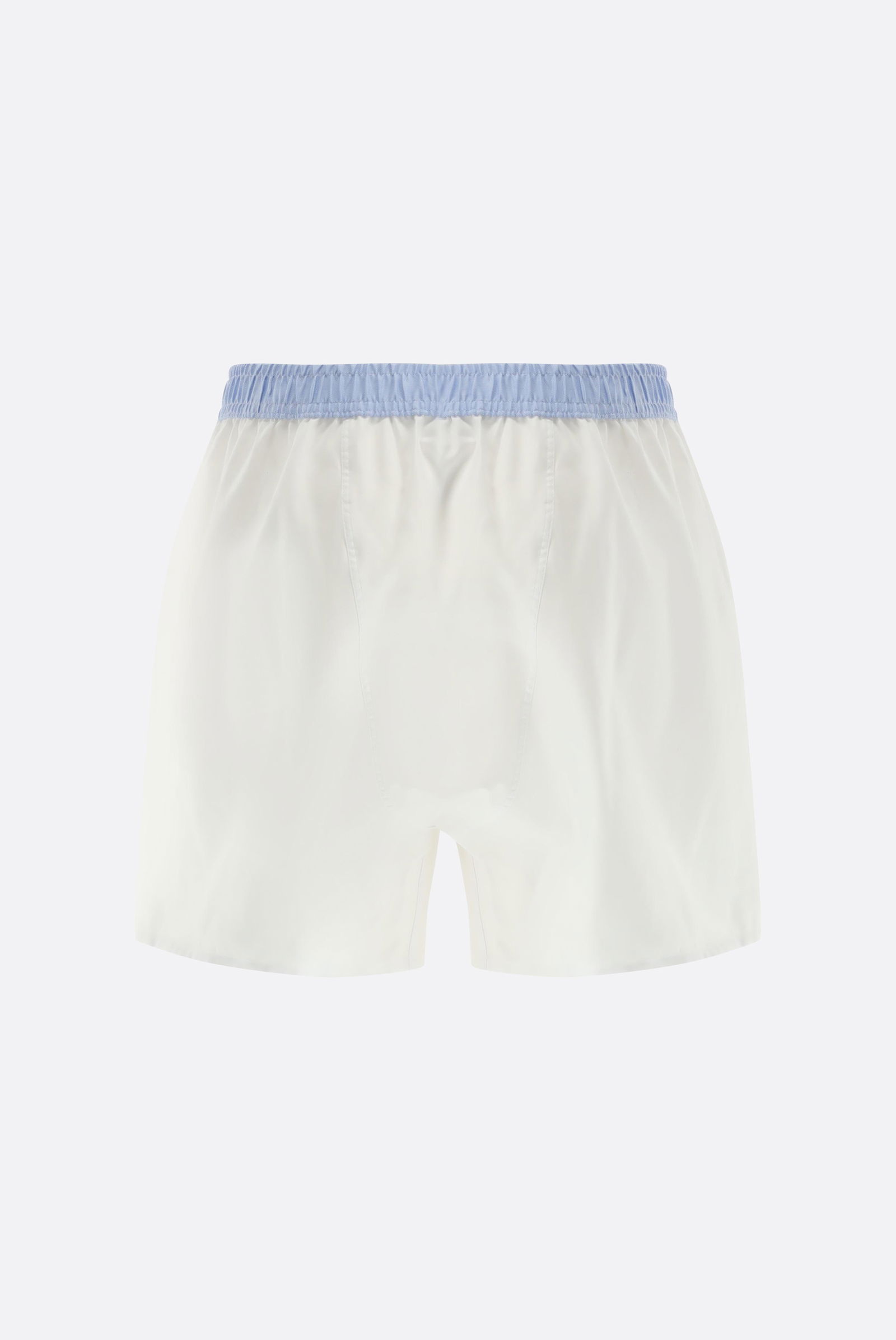 Oxford Boxer Shorts with Waistband Contrast | van Laack