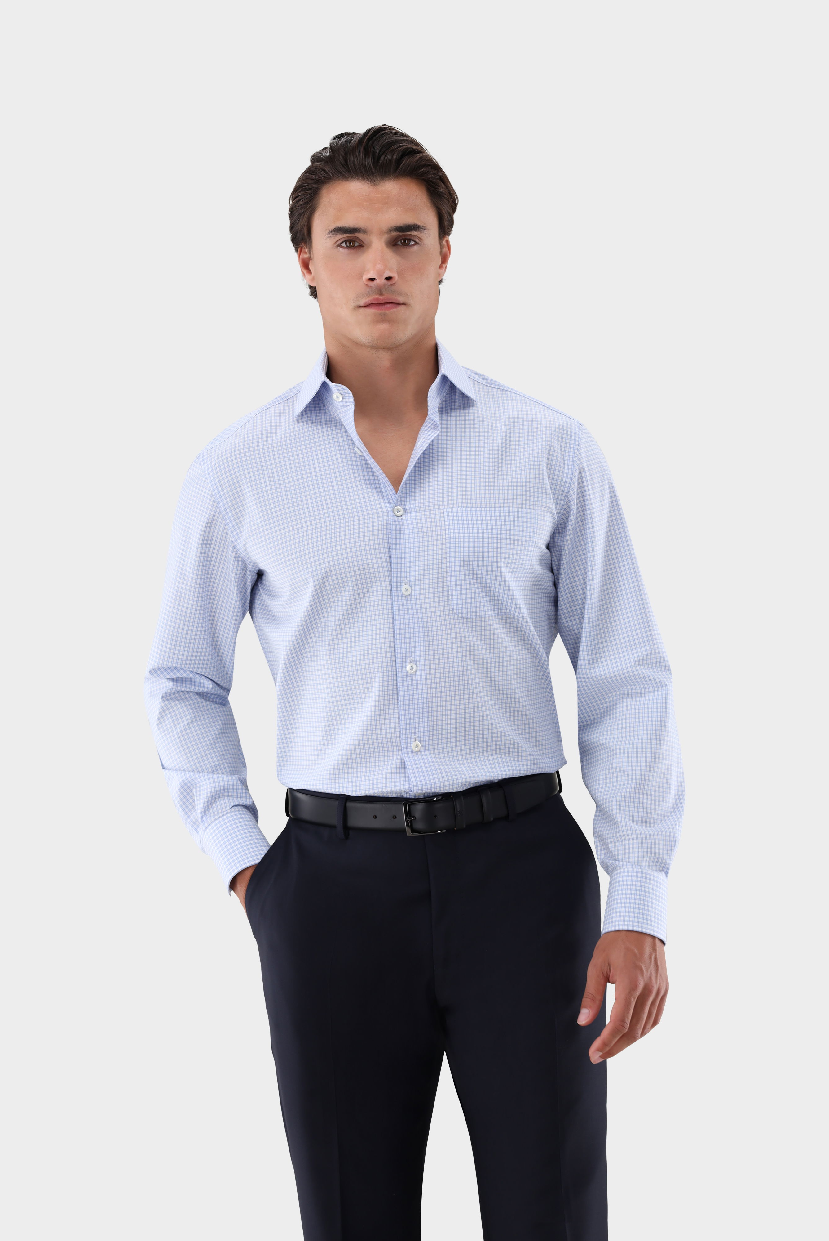 Hemd Bügelfrei kariert Comfort Fit