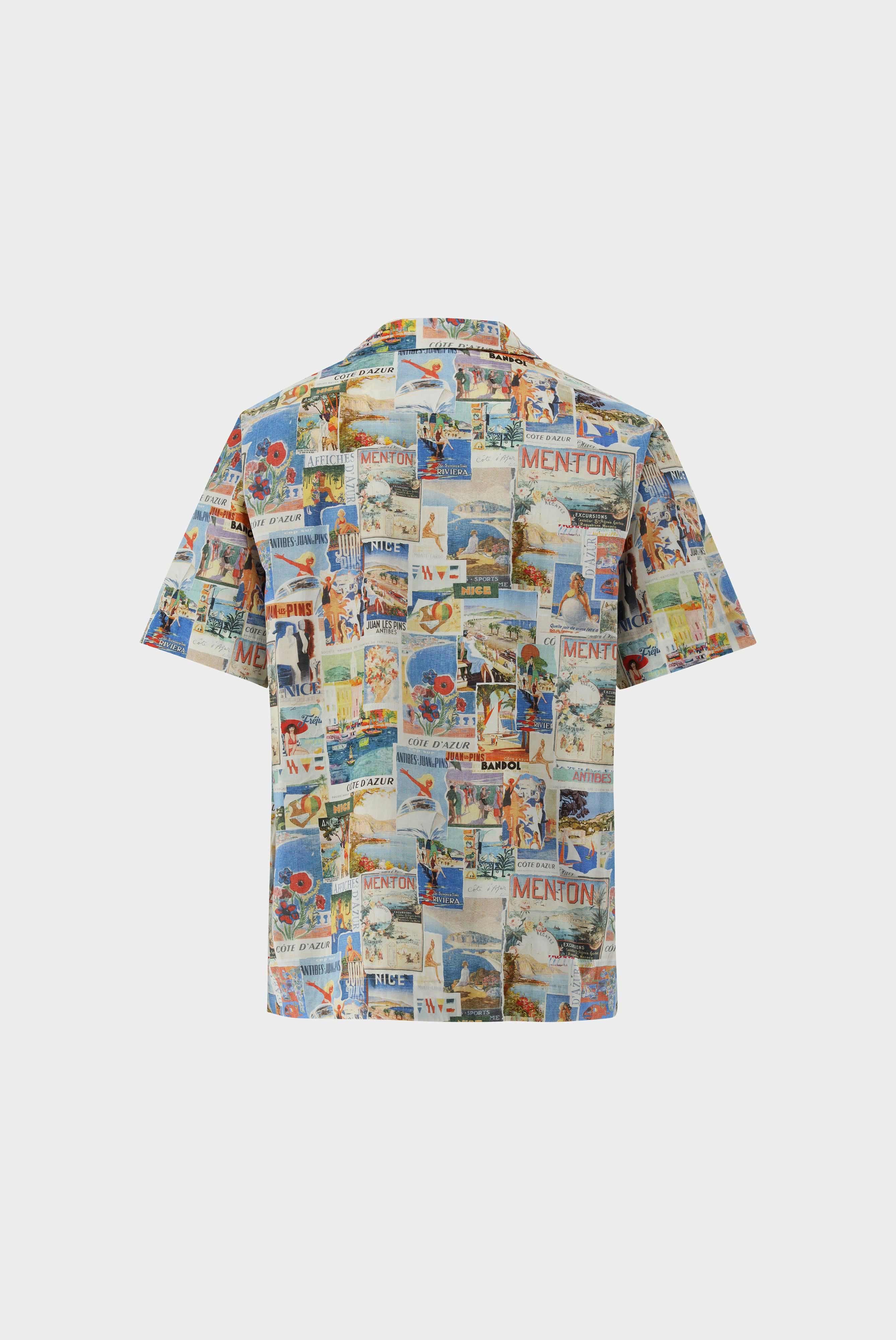 Casual Shirts+Printed Short Sleeve Shirt+20.2075.RD.170194.743.S