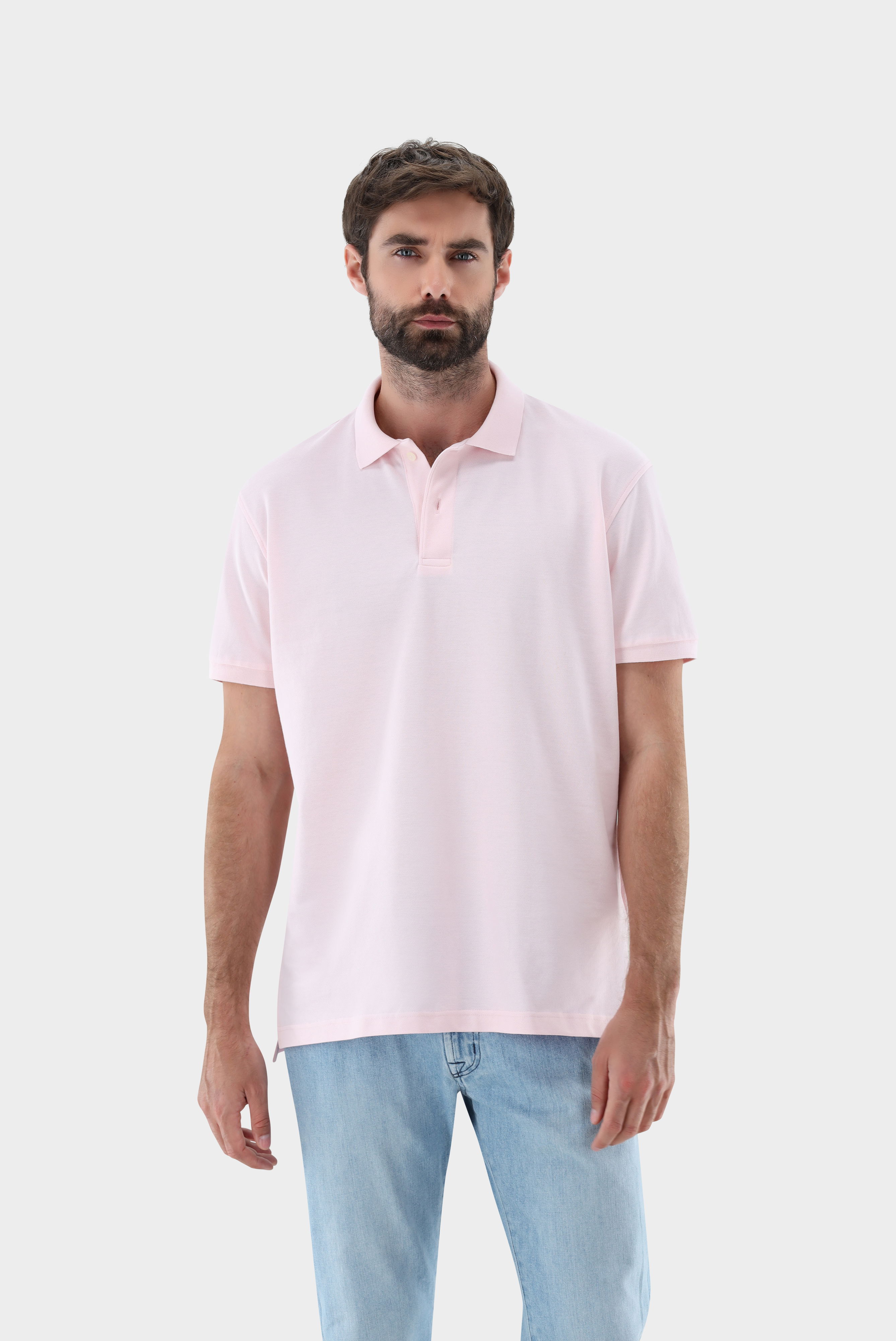 Poloshirt aus Piqué