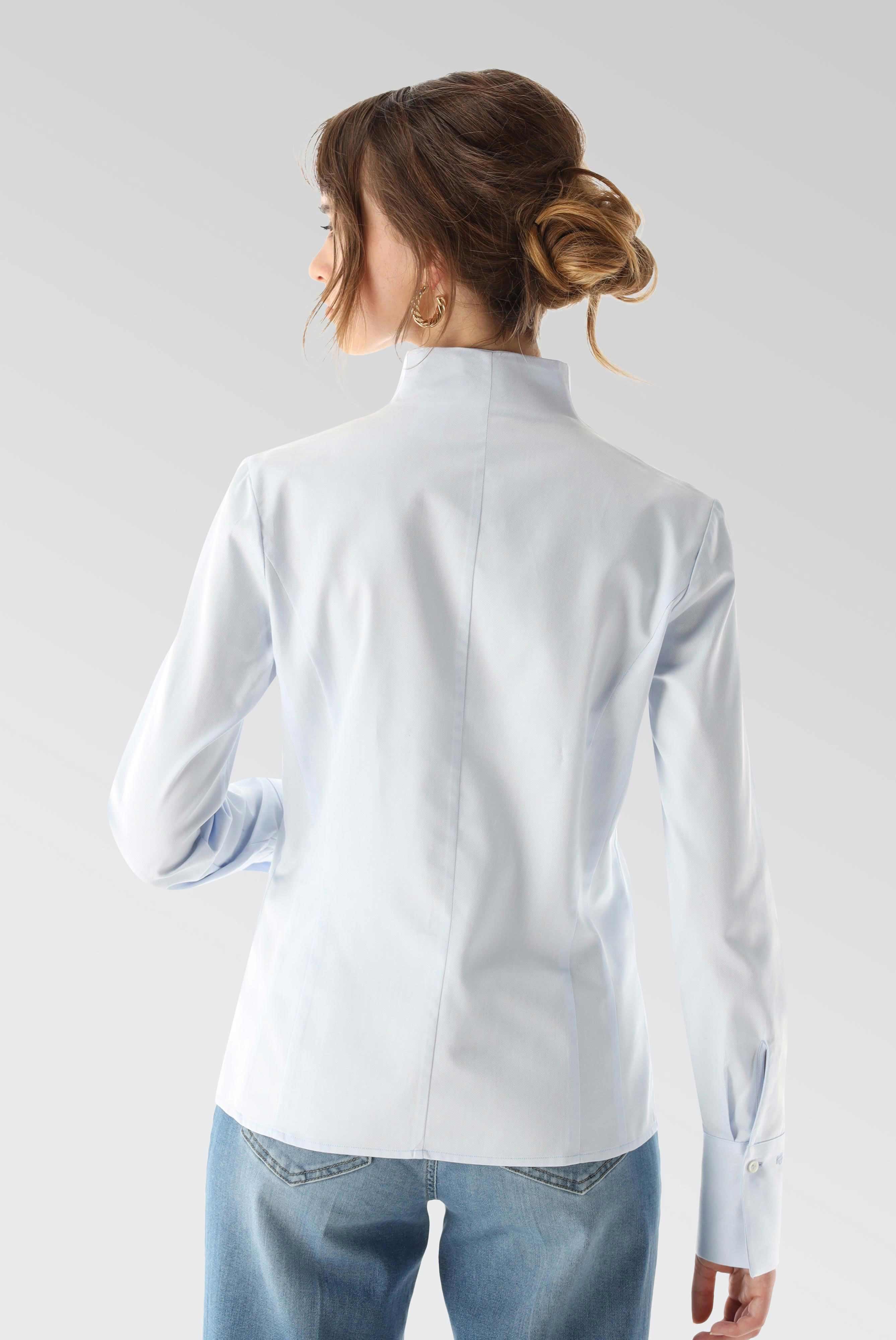 Business Blouses+Twill Chalice Collar Blouse+05.3612.73.130148.710.32