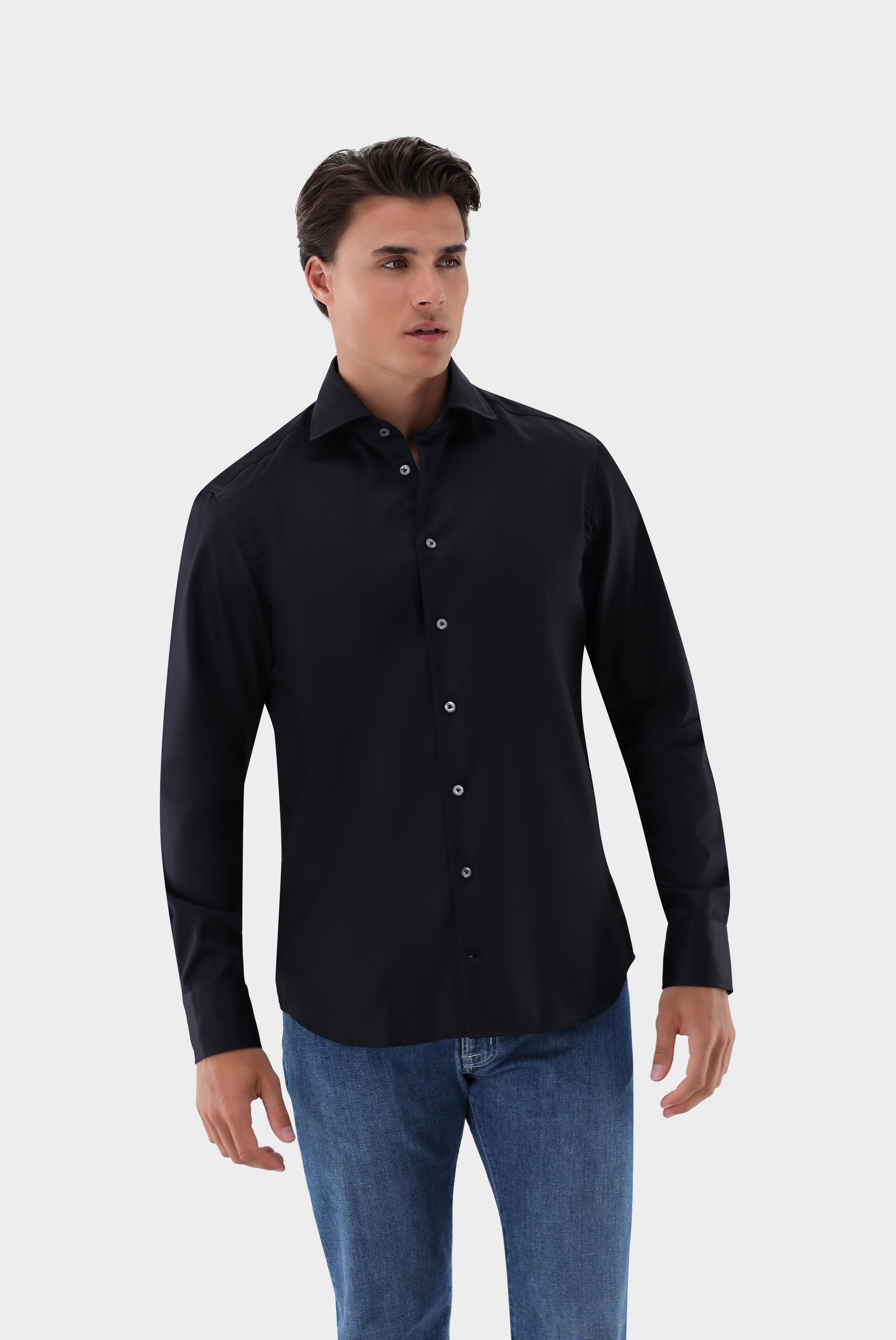 Twill-Hemd bügelfrei Tailor Fit