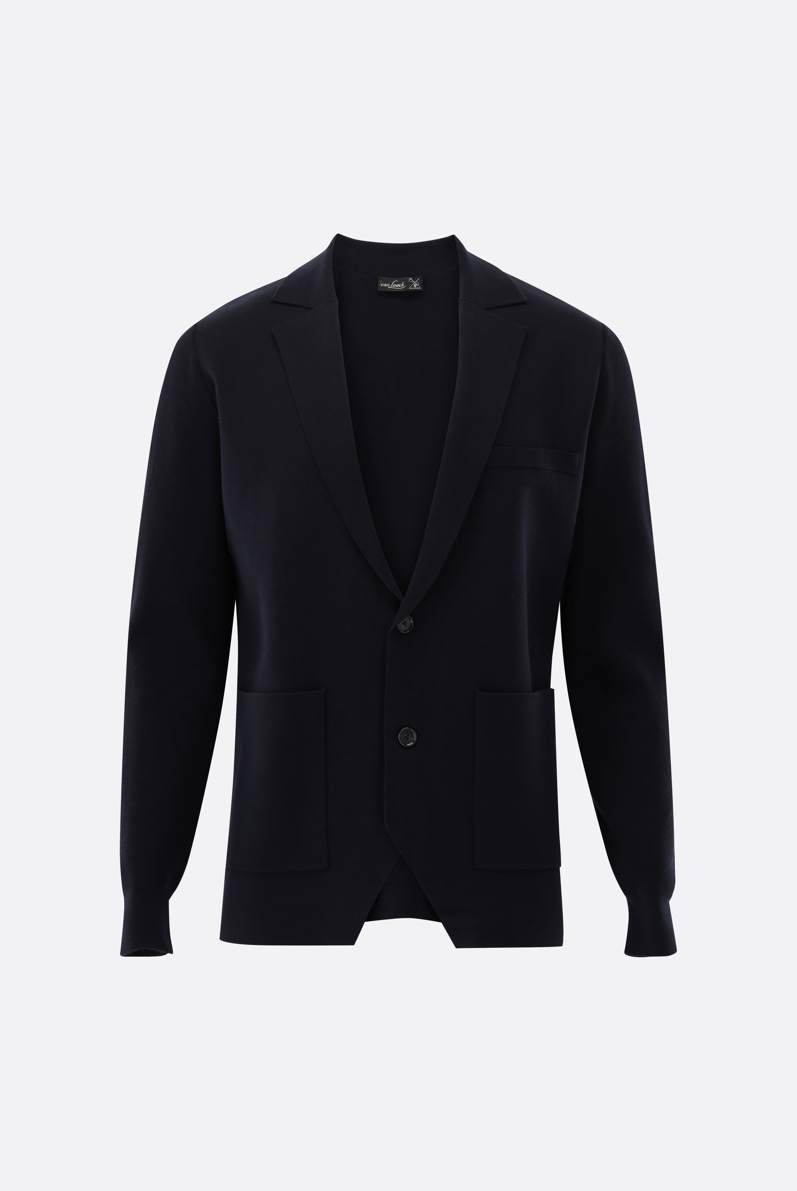 Strick-Blazer aus Air Cotton günstig online kaufen