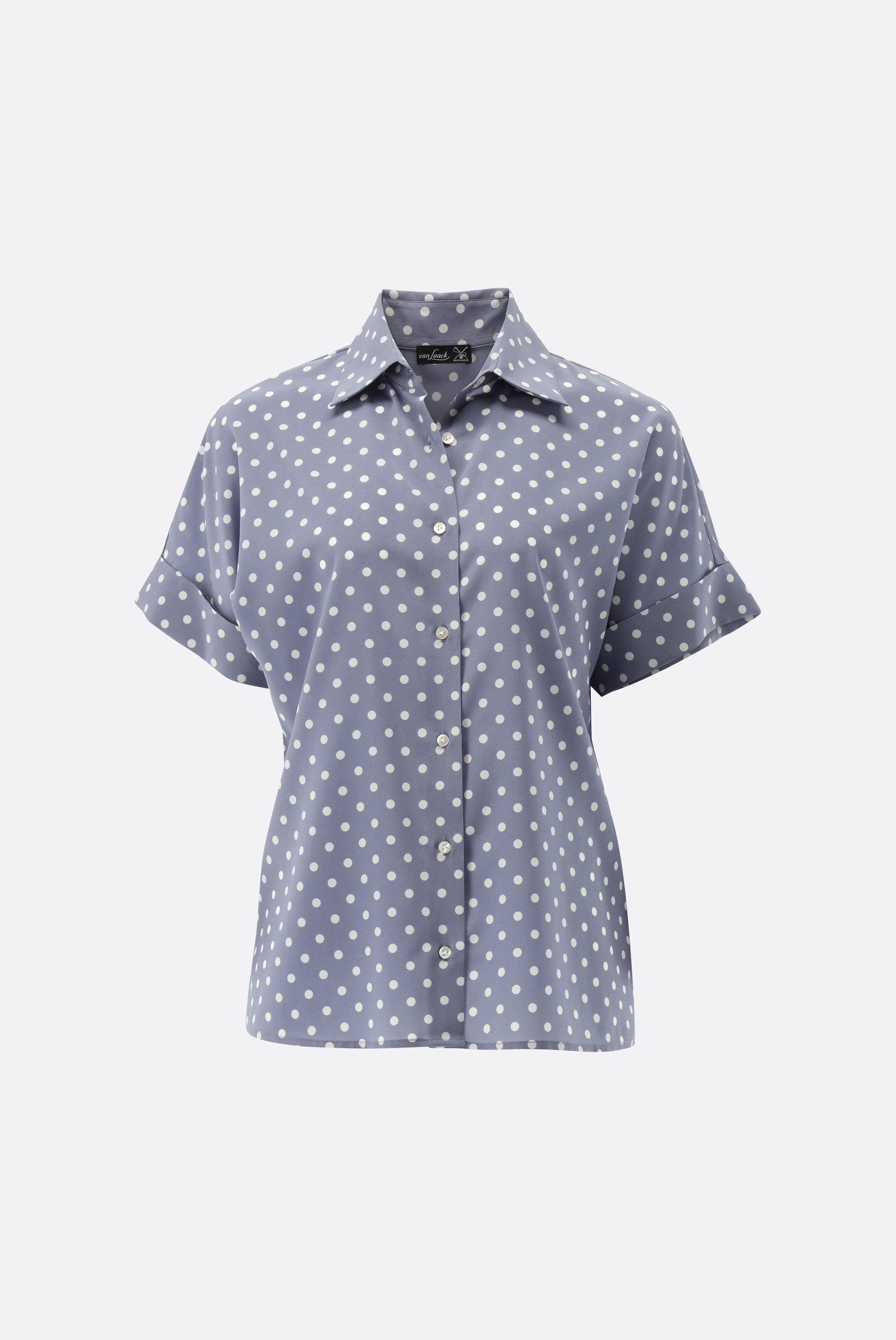 Casual Blouses+Short sleeved Blouse with Dot Print+05.521X.07.Z20092.680.34