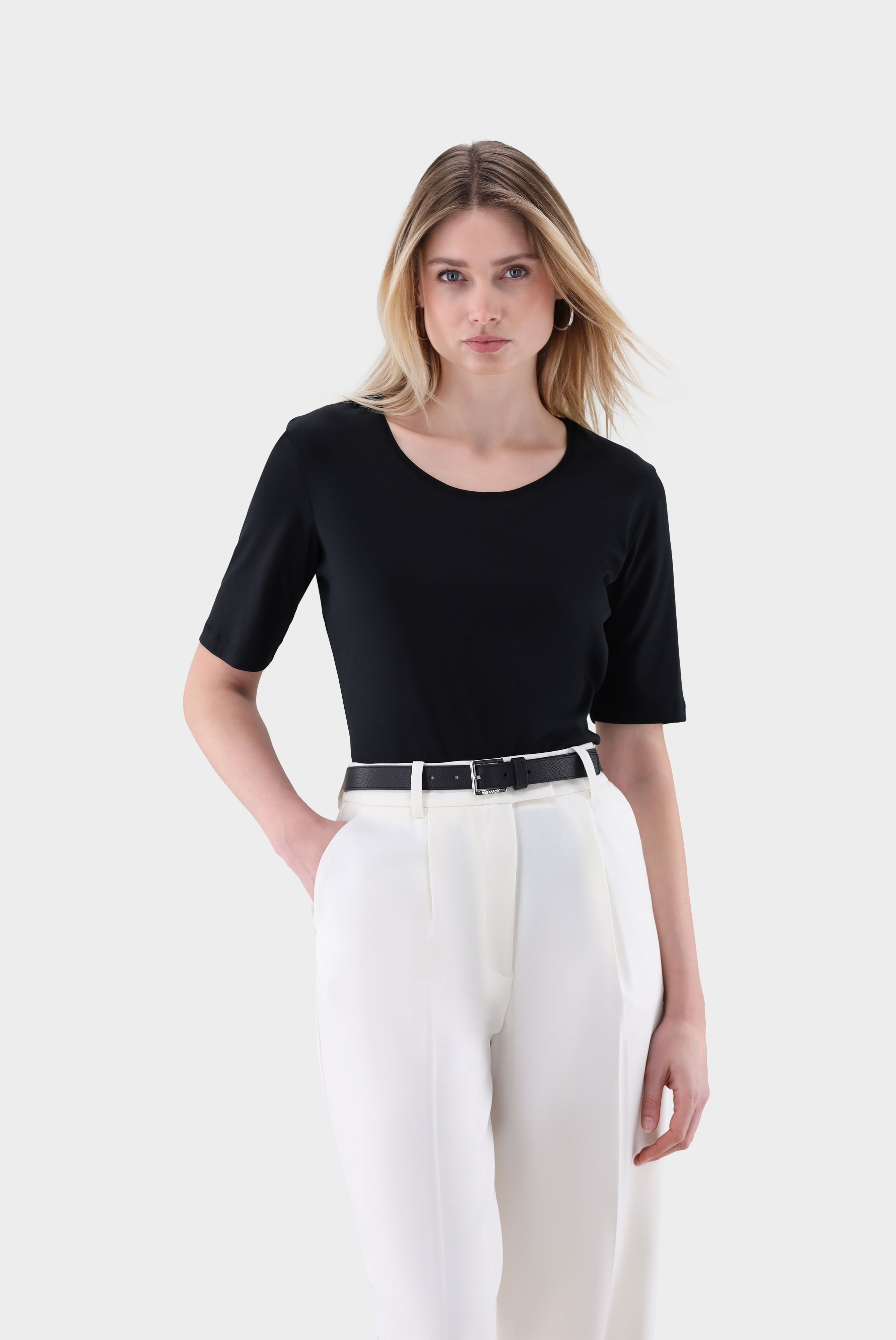 T-Shirt aus Schweizer Baumwolljersey