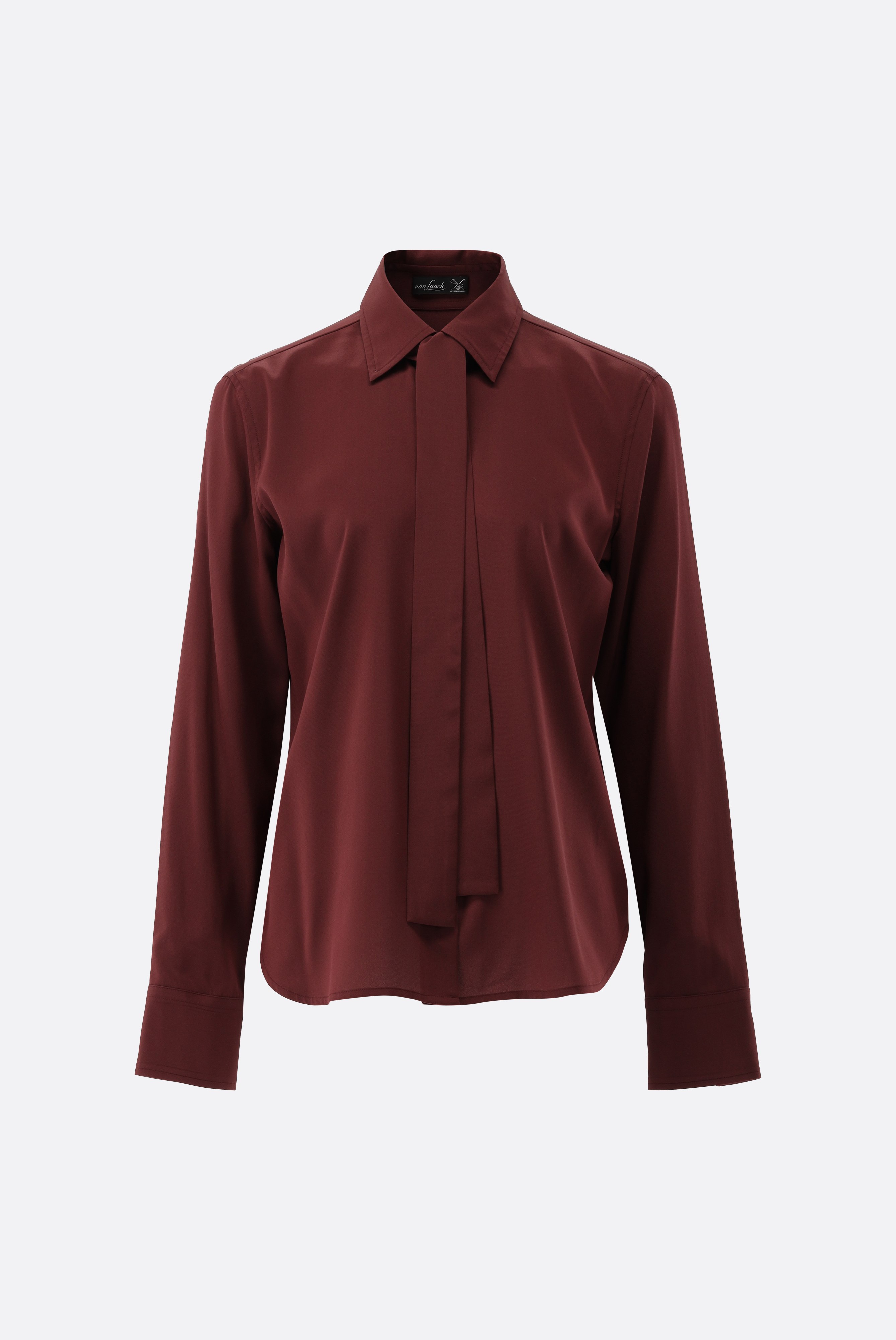 Hemdbluse aus Seide