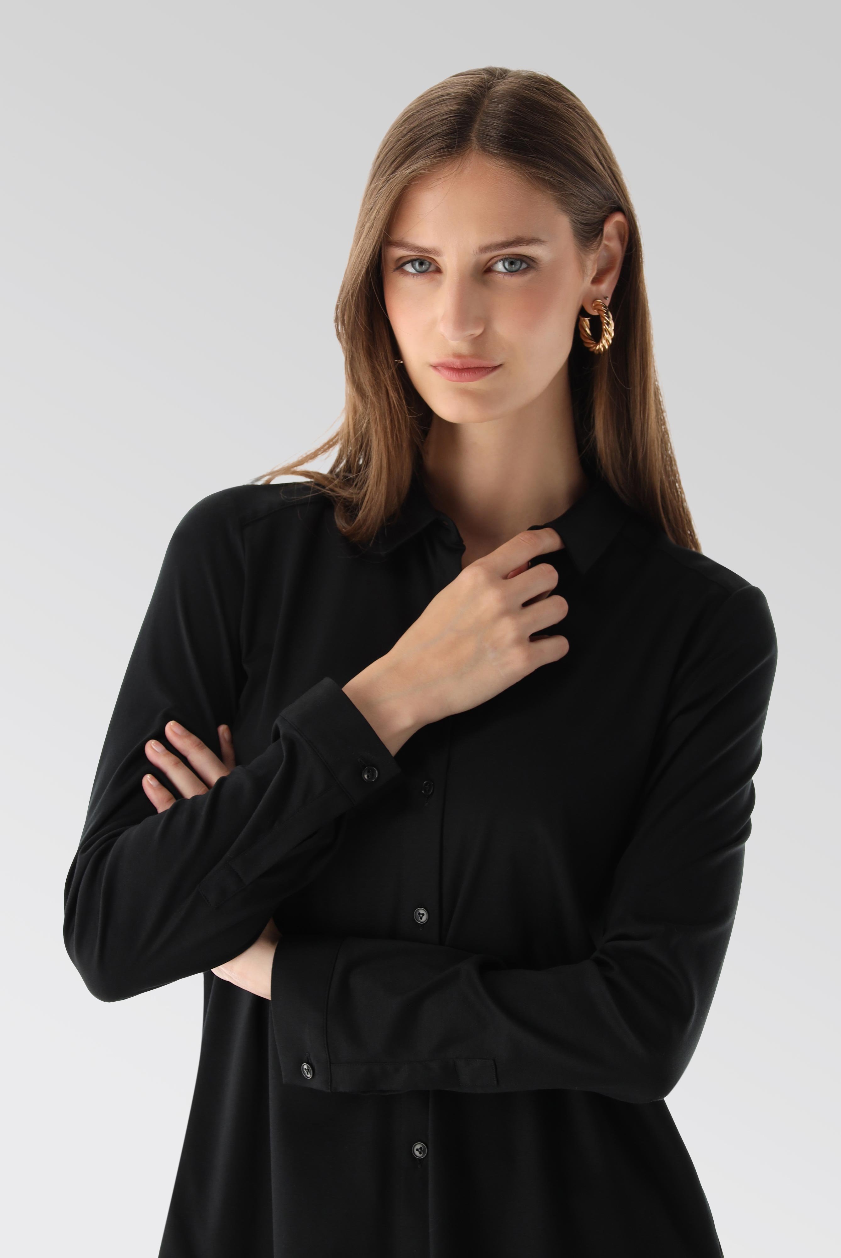 Jersey Blouses+Swiss Cotton Blouse with Pleated Back+05.6703.18.180031.099.46