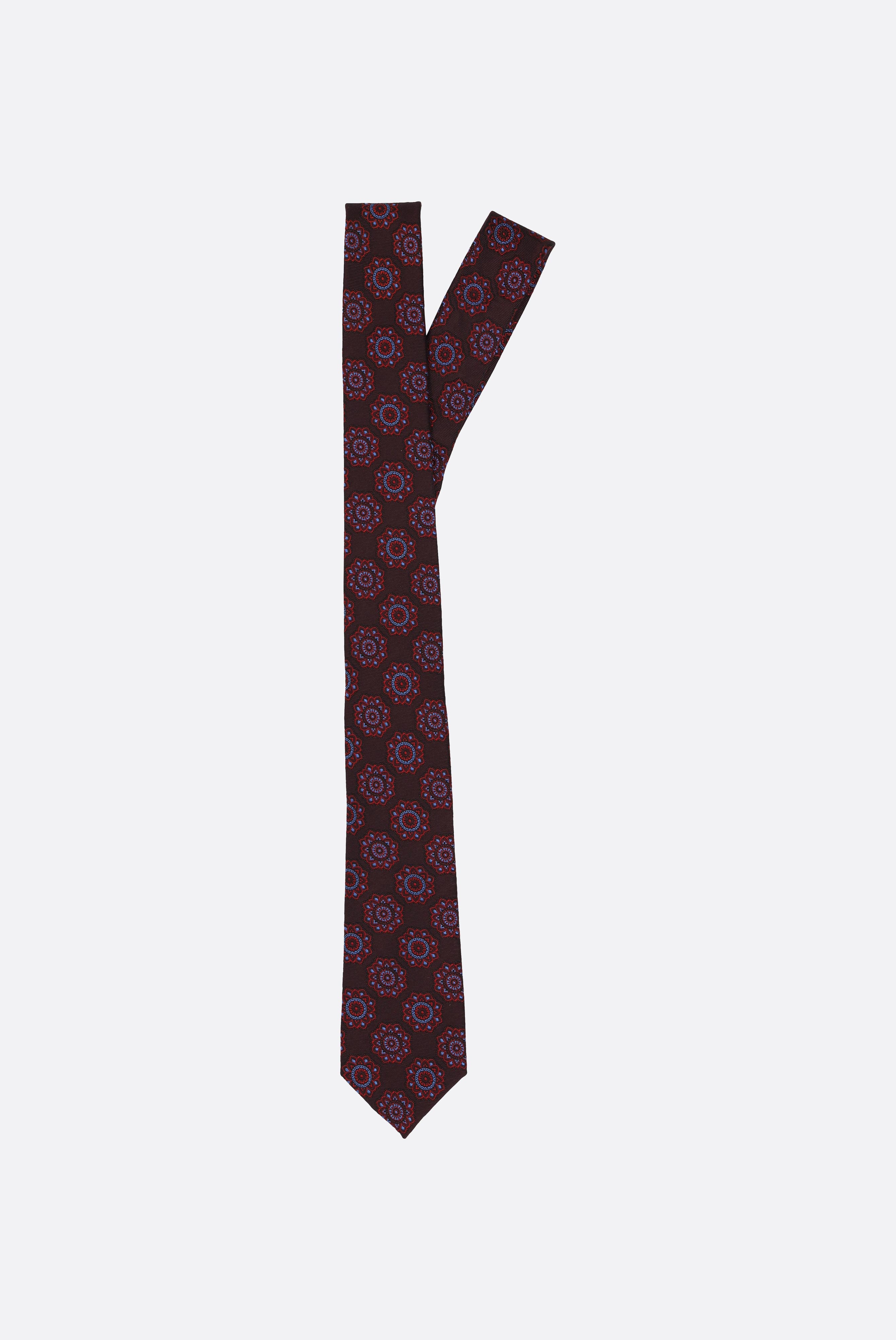 Jacquard-Krawatte mit Medaillon Druck günstig online kaufen