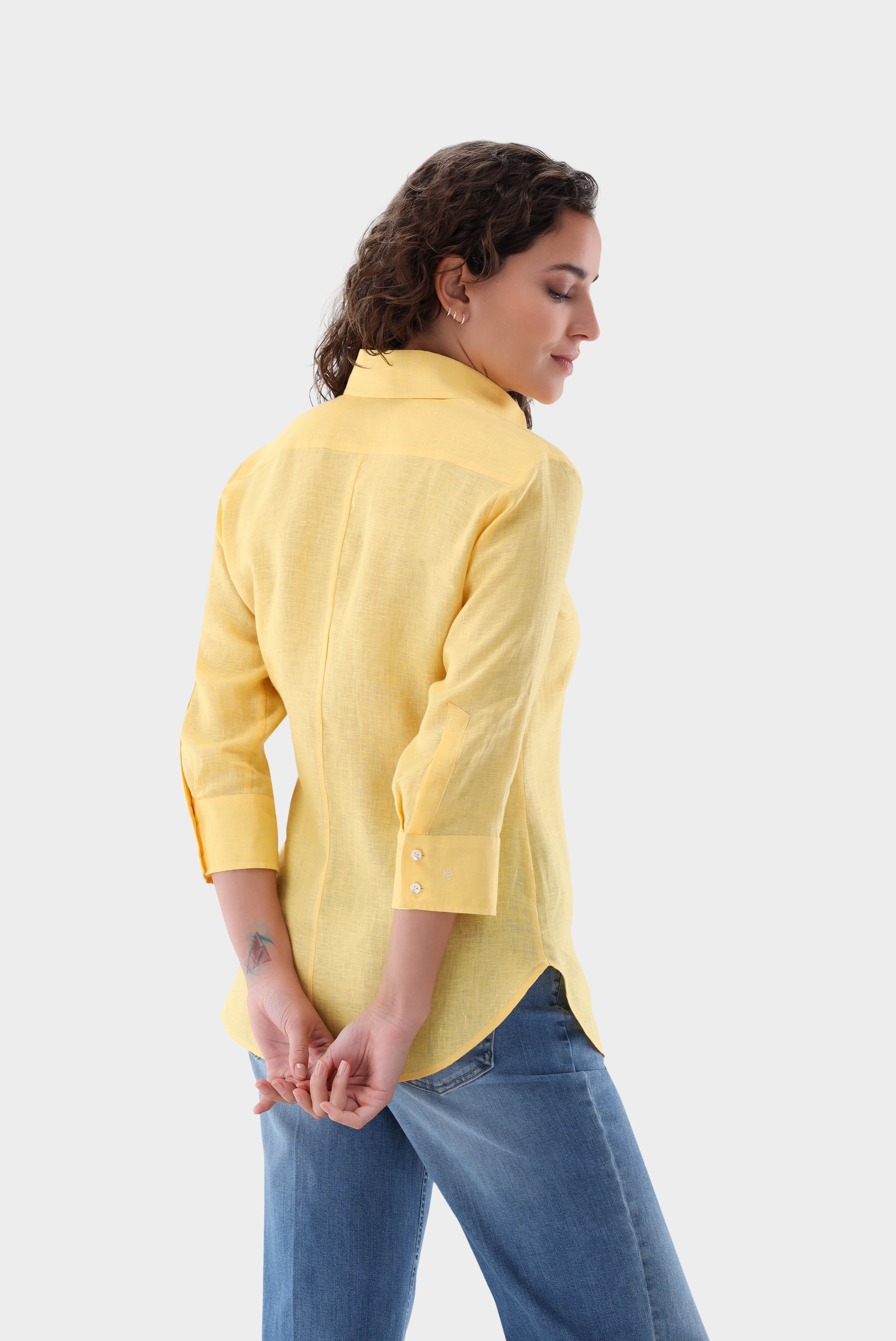 Casual Blouses+Fitted Linen Blouse+05.528S.FW.150555.230.34