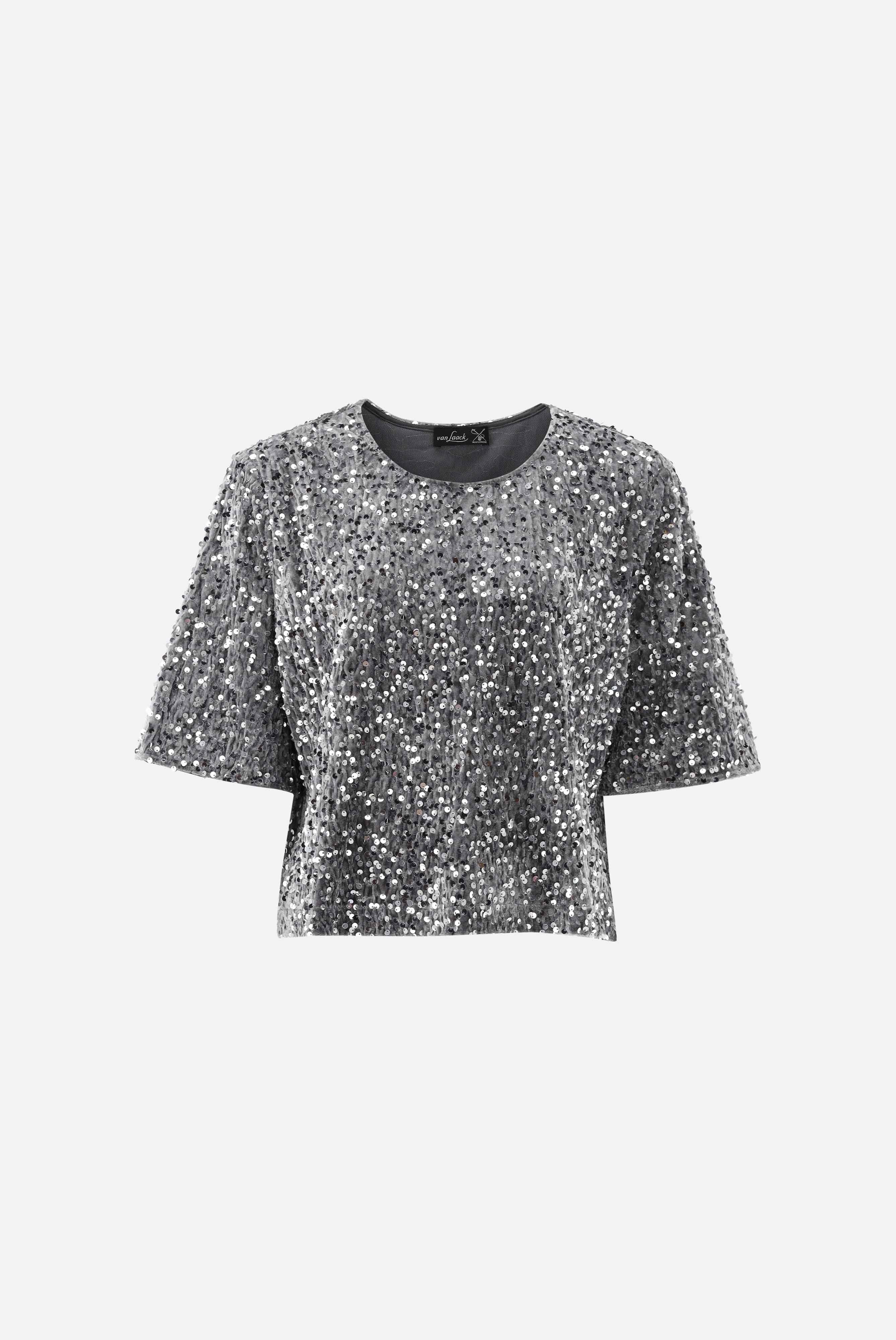 Top mit Pailletten
