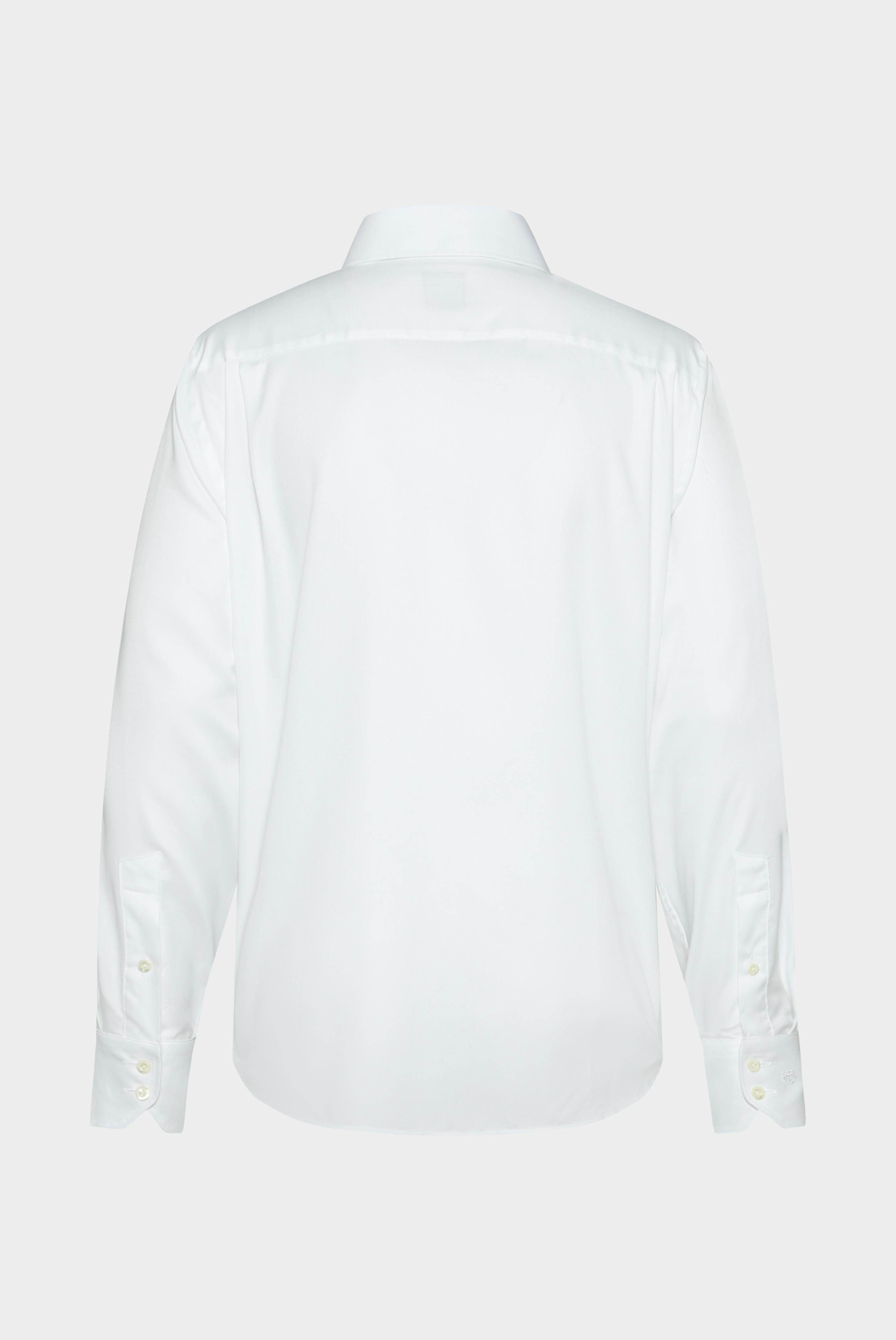 Business Shirts+Structured Plain Shirt, Natté/Basket Weave+20.2021.AV.130872.000.37