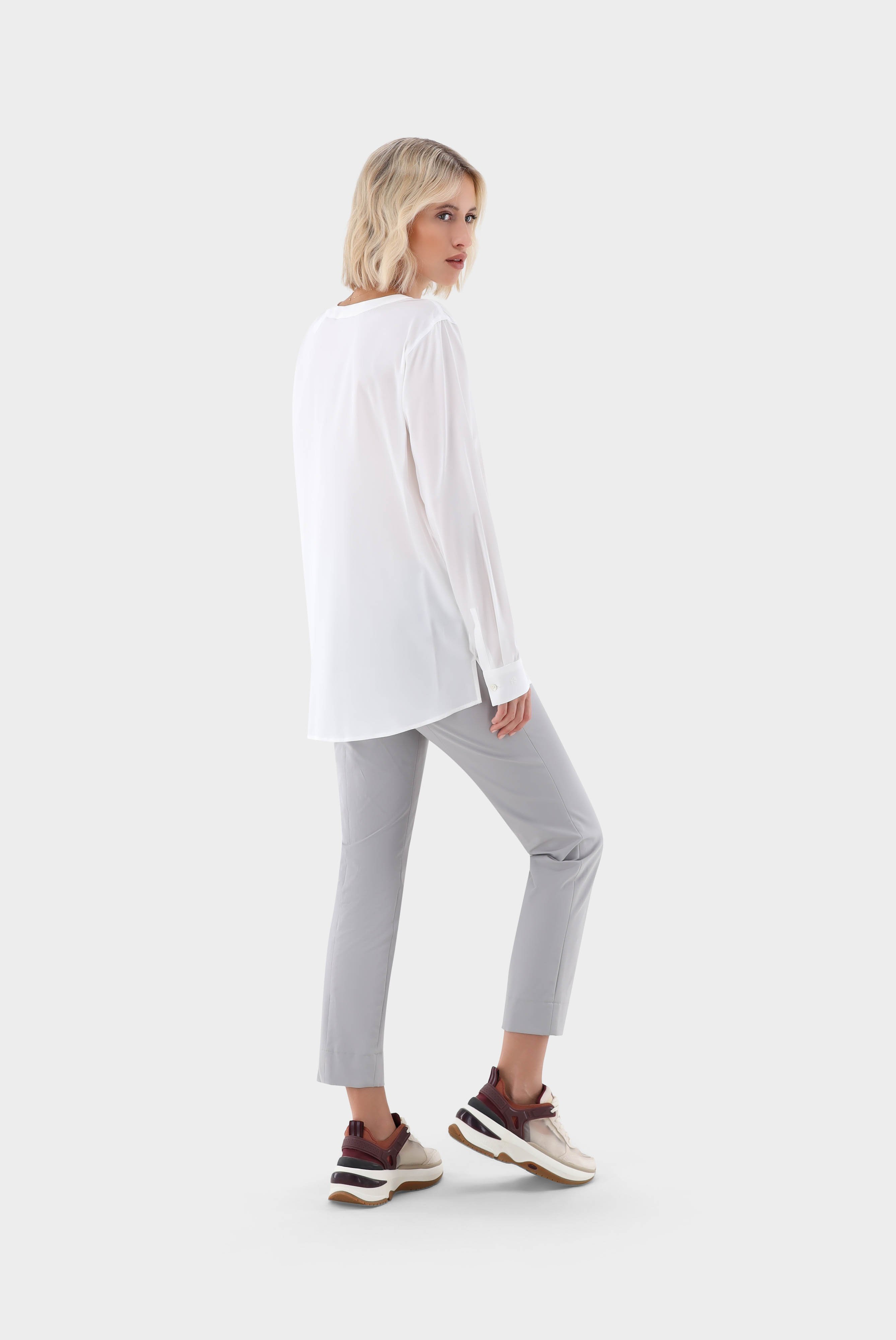 Casual Blouses+Tunic with silk and stretch+05.524O.73.155553.105.32