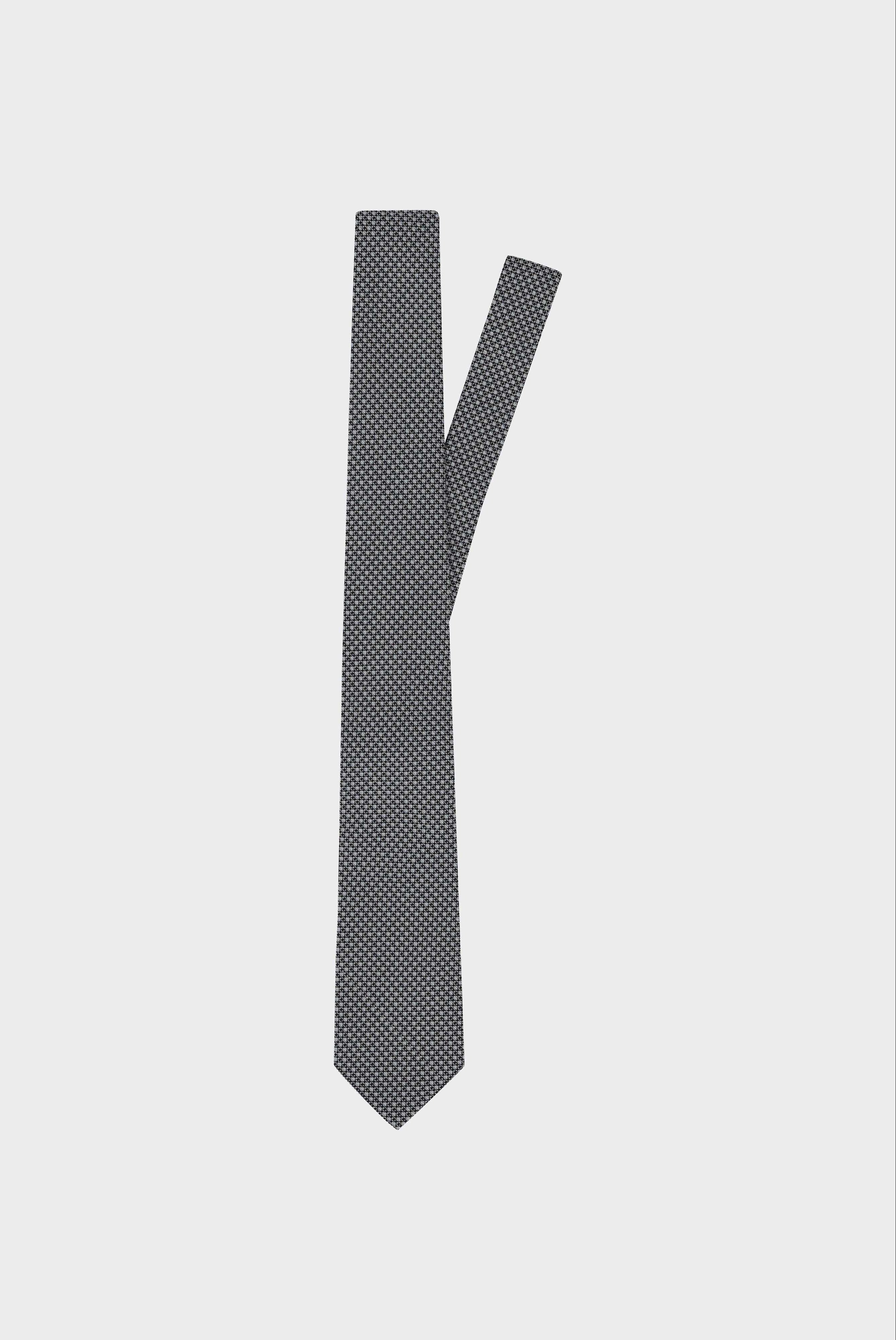 Seidenjacquard-Krawatte mit Struktur