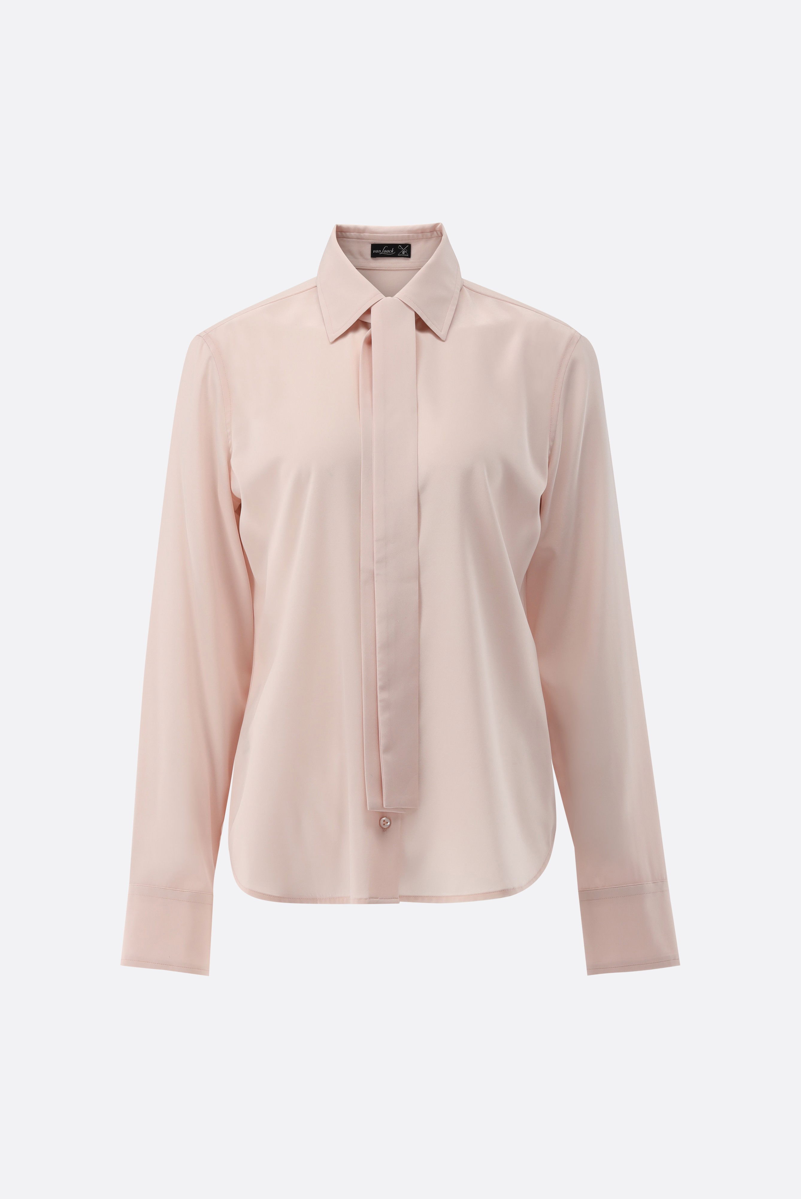 Hemdbluse aus Seide günstig online kaufen