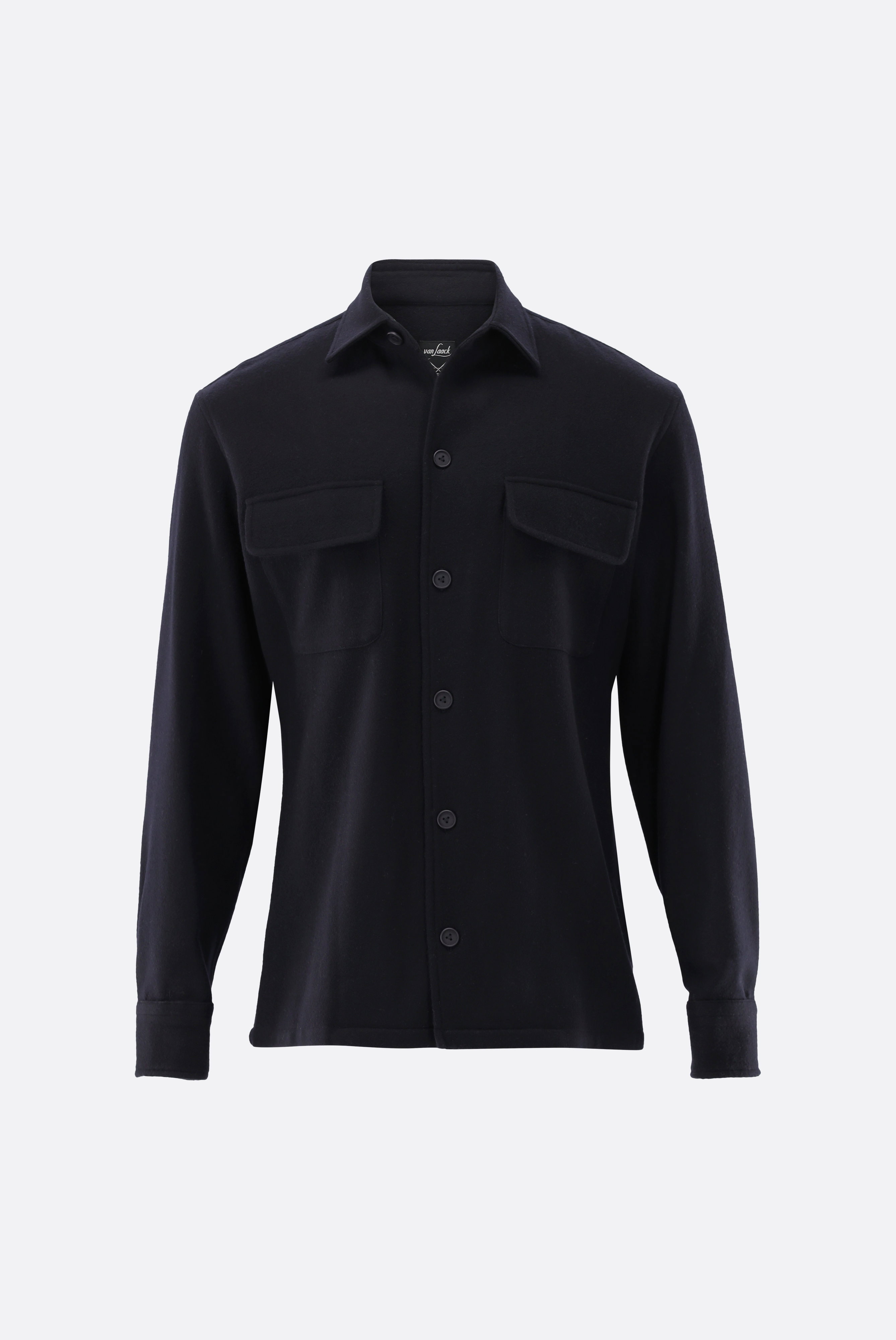 Flanell Overshirt mit Brusttaschen