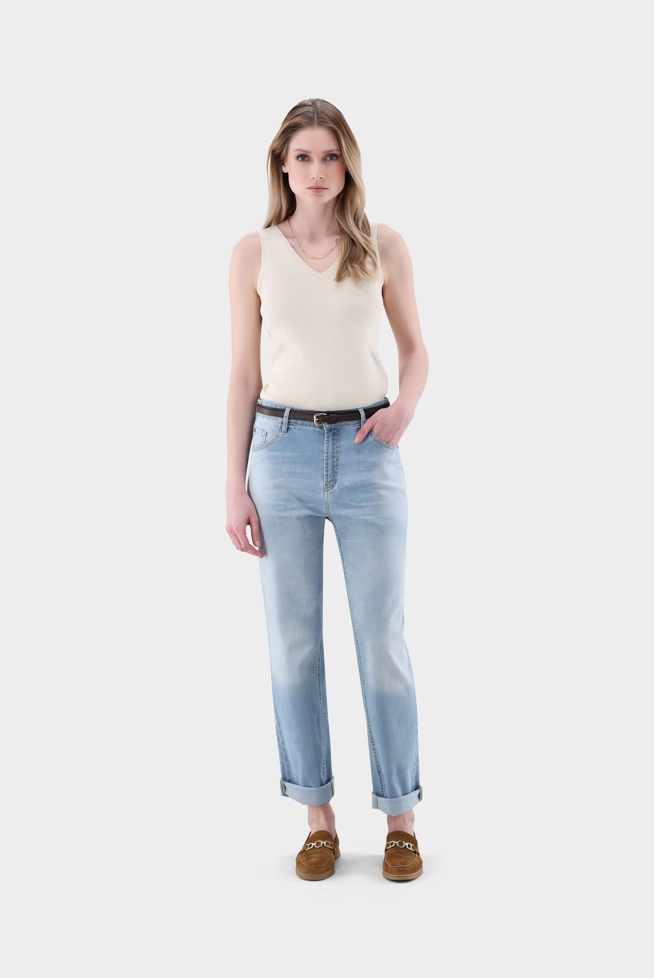 Tanktop aus Rippstrick günstig online kaufen