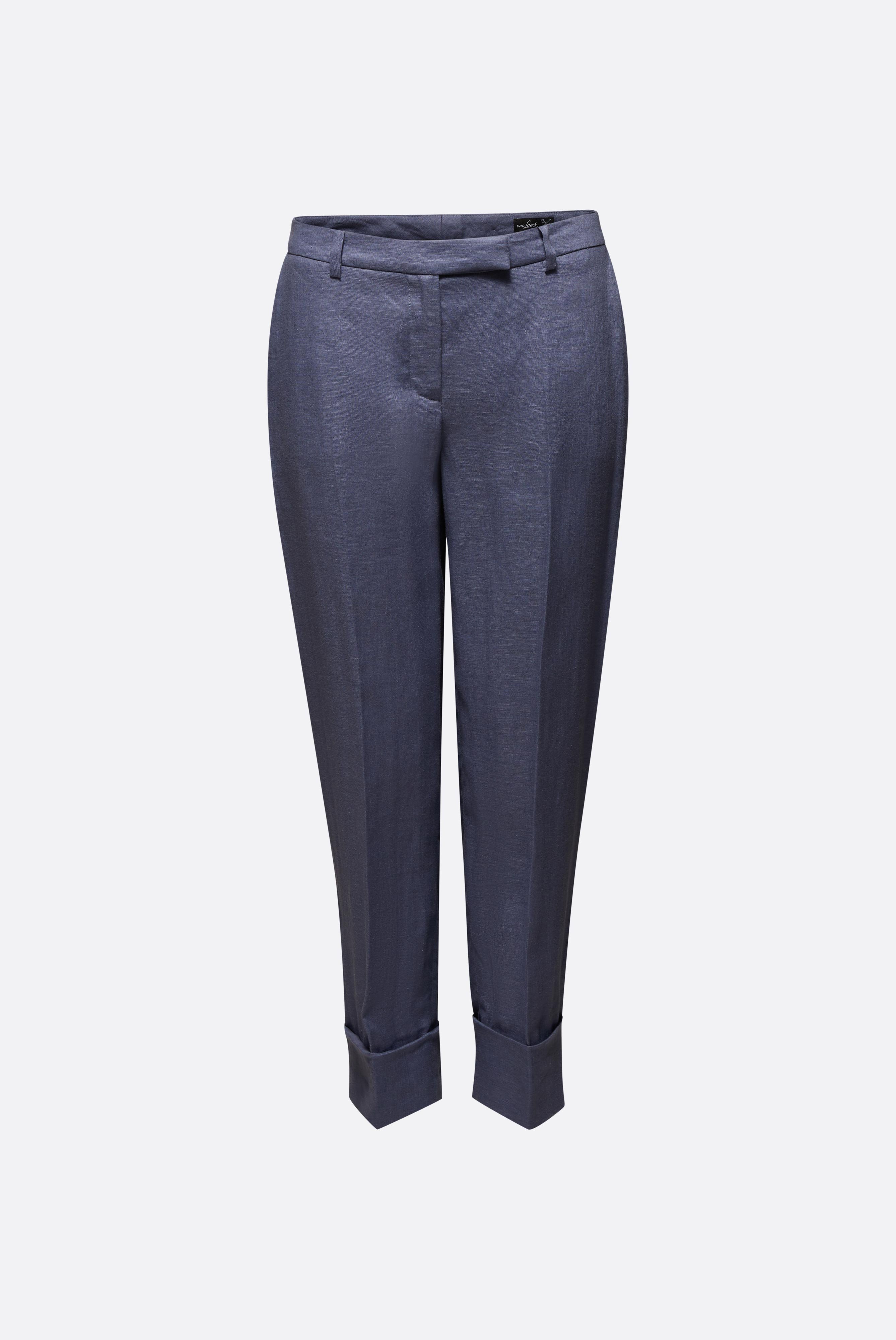 Jeans & Trousers+Linen Pants with Cuff+05.657V..H50555.680.36
