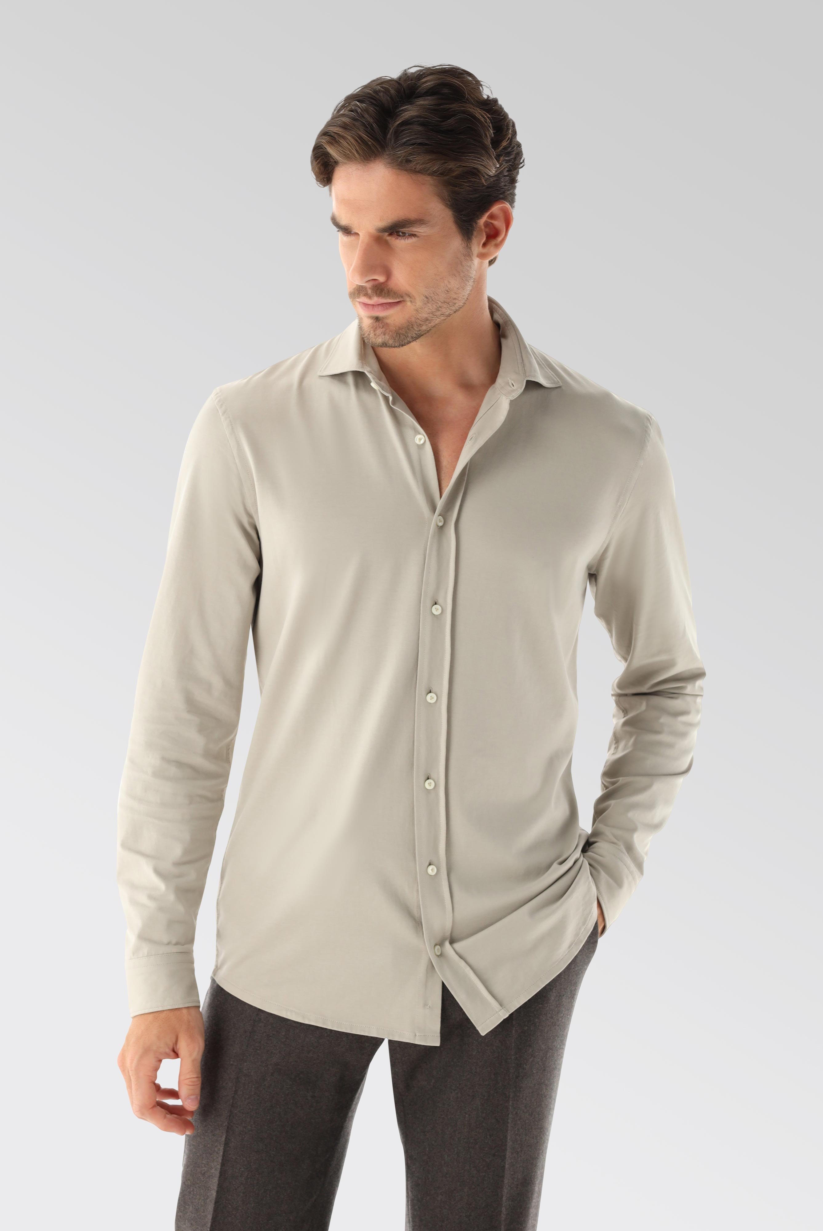 Jersey Hemden+Jersey Shirt Urban Look Slim Fit+20.1651.UC.Z20044.120.L