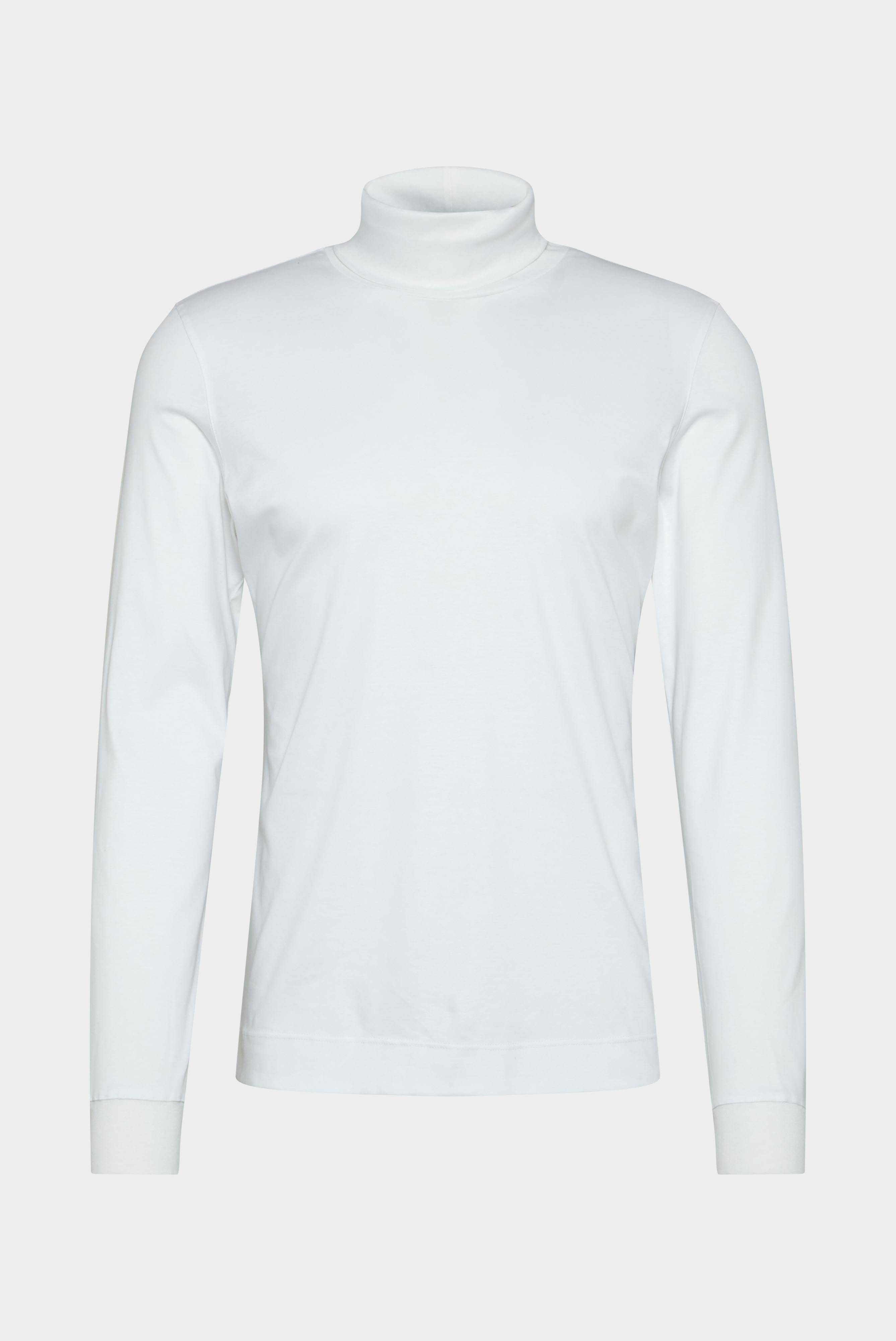 T-Shirts+Rollkragenshirt aus Jersey+20.1719.UX.180031.000.XL
