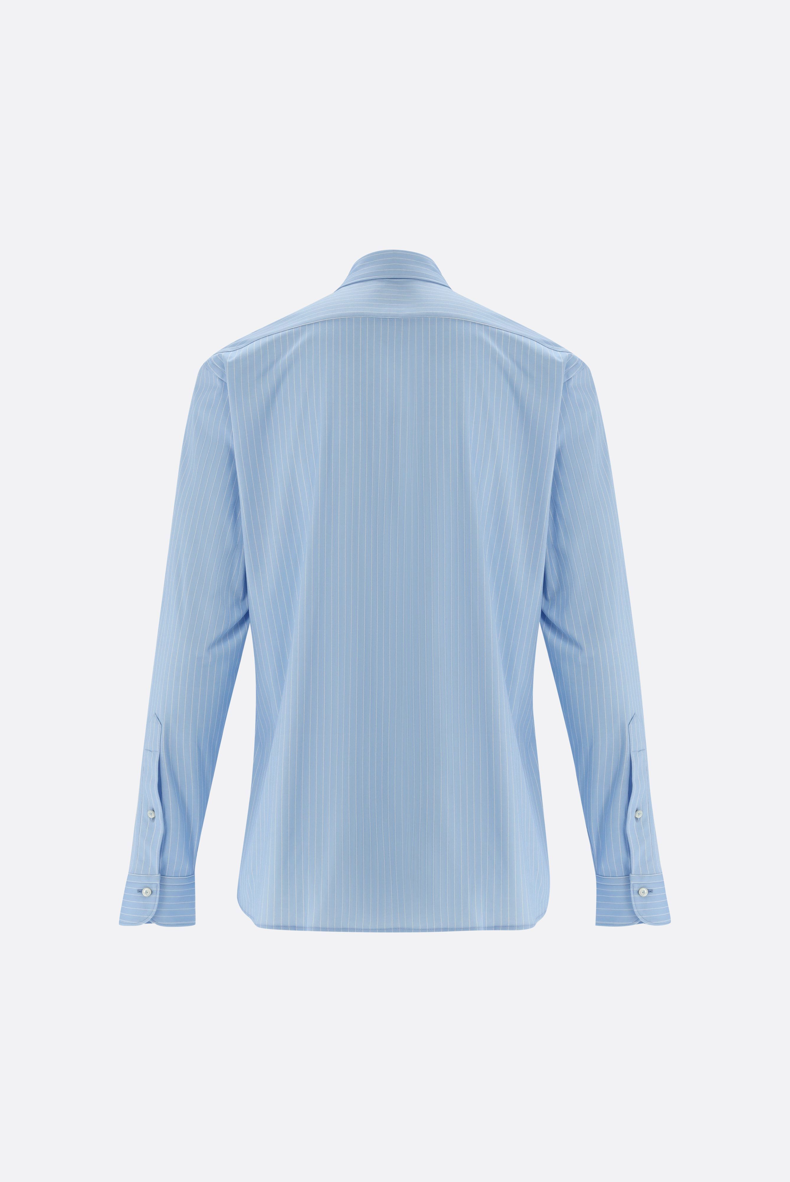 Jersey shirt made of Swiss cotton with structure