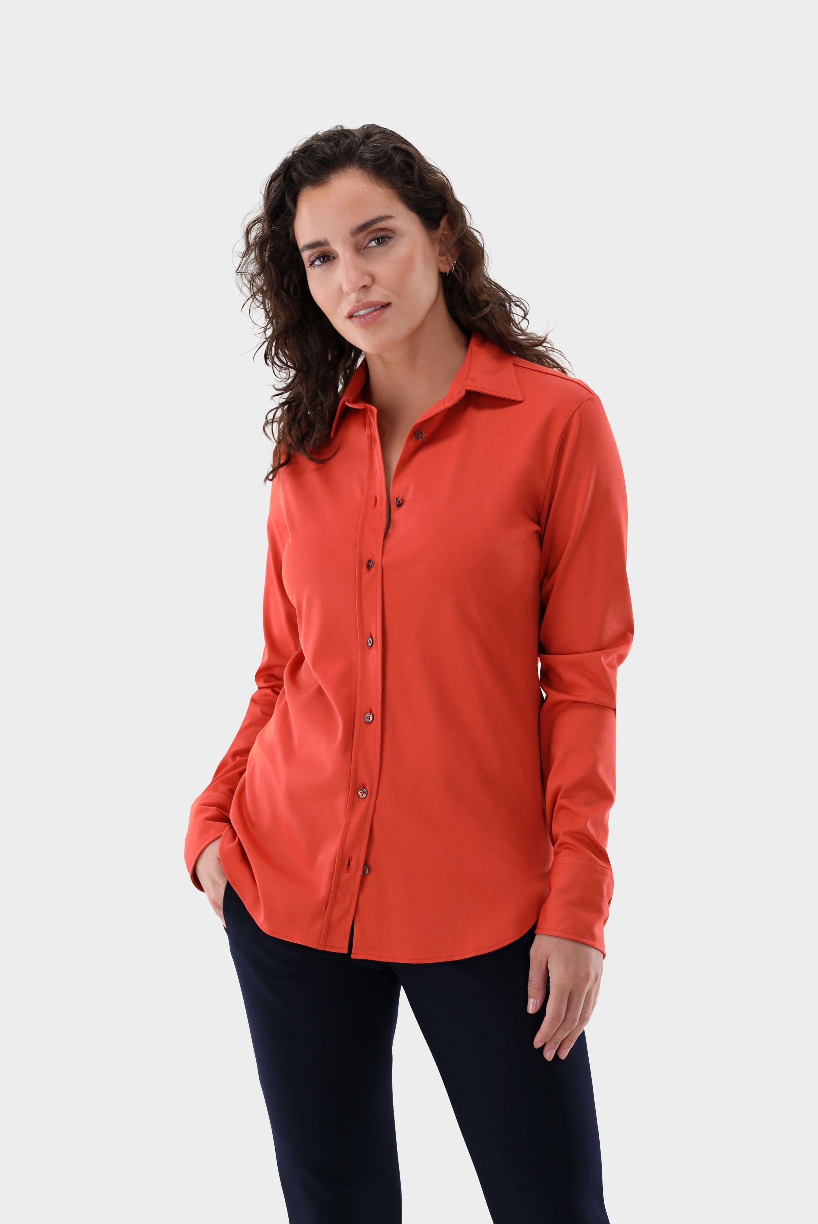 Casual Blouses+Fitted Shirt Blouse made of Swiss Cotton+05.603Y..180031.360.32