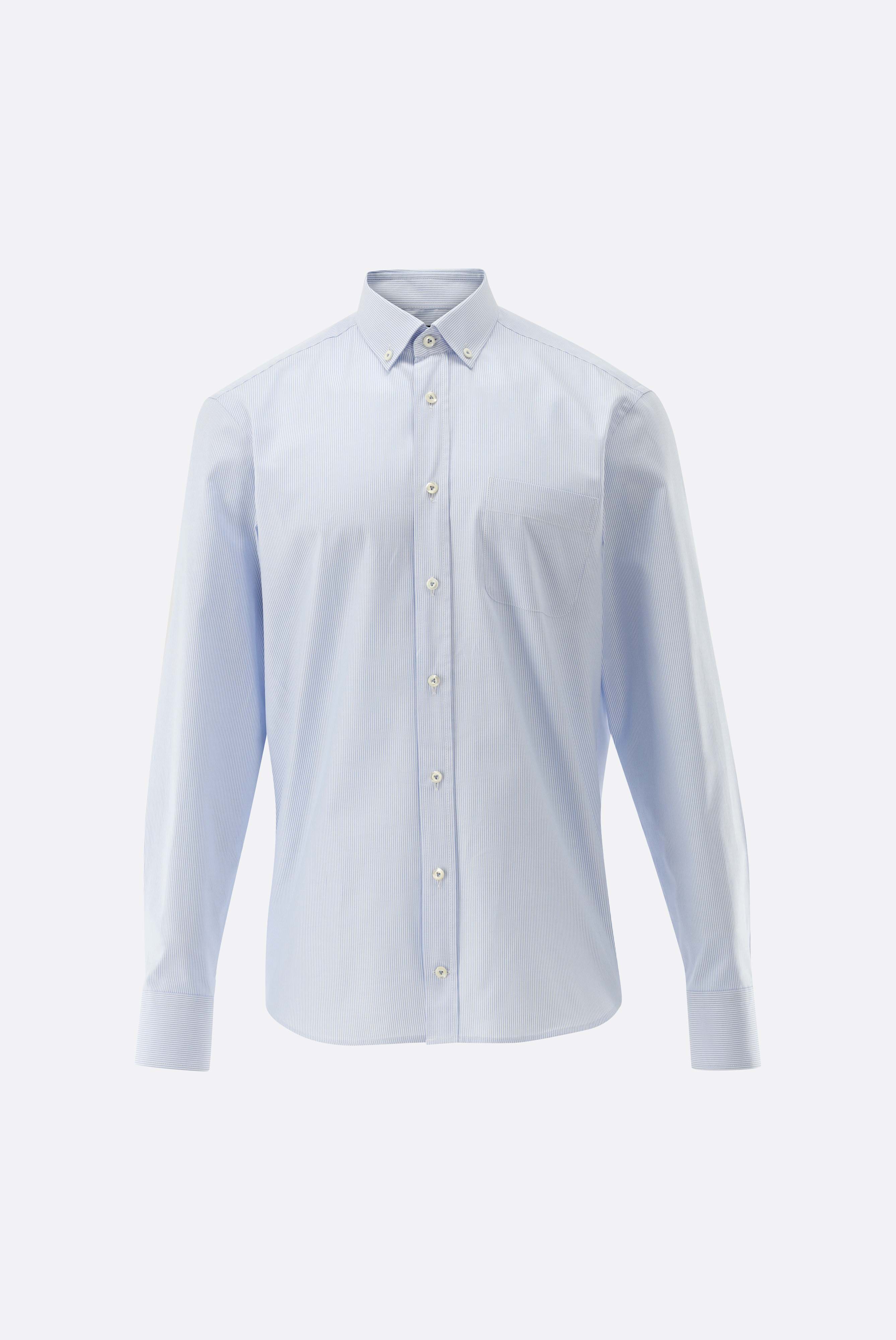 Dobby Hemd mit Button Down Kragen Tailor Fit günstig online kaufen