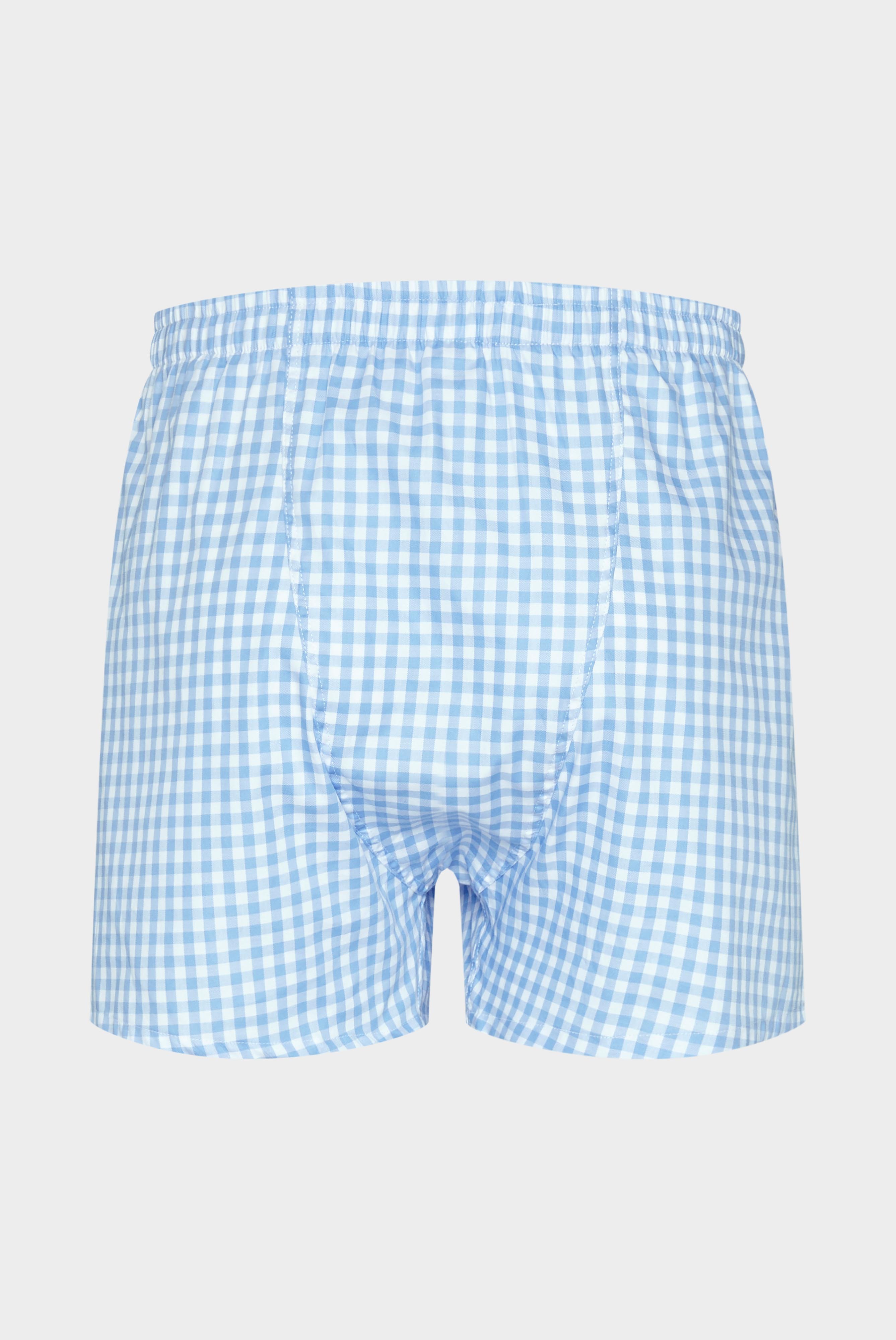 Underwear+Checked Cotton Twill Boxer Shorts+91.1100..152291.730.46