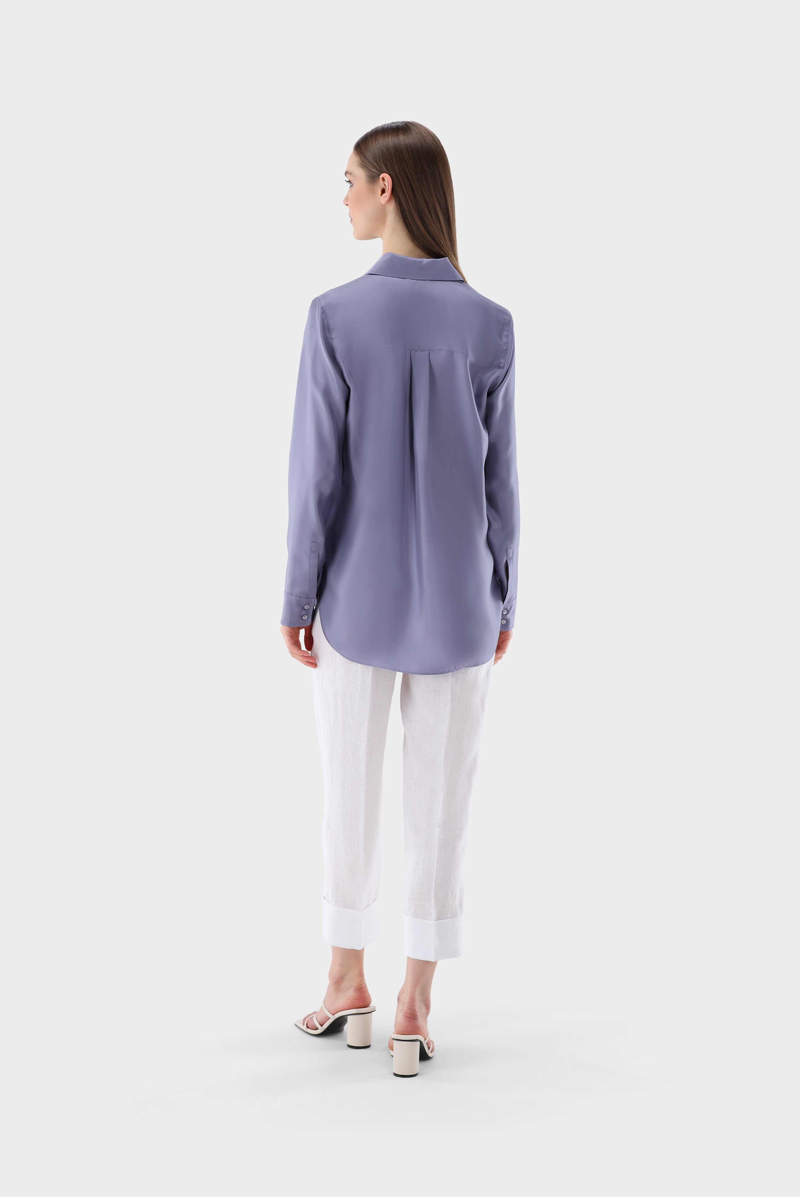 Festive blouses+Shirt Blouse in Silk+05.527O.74.Z20093.680.42