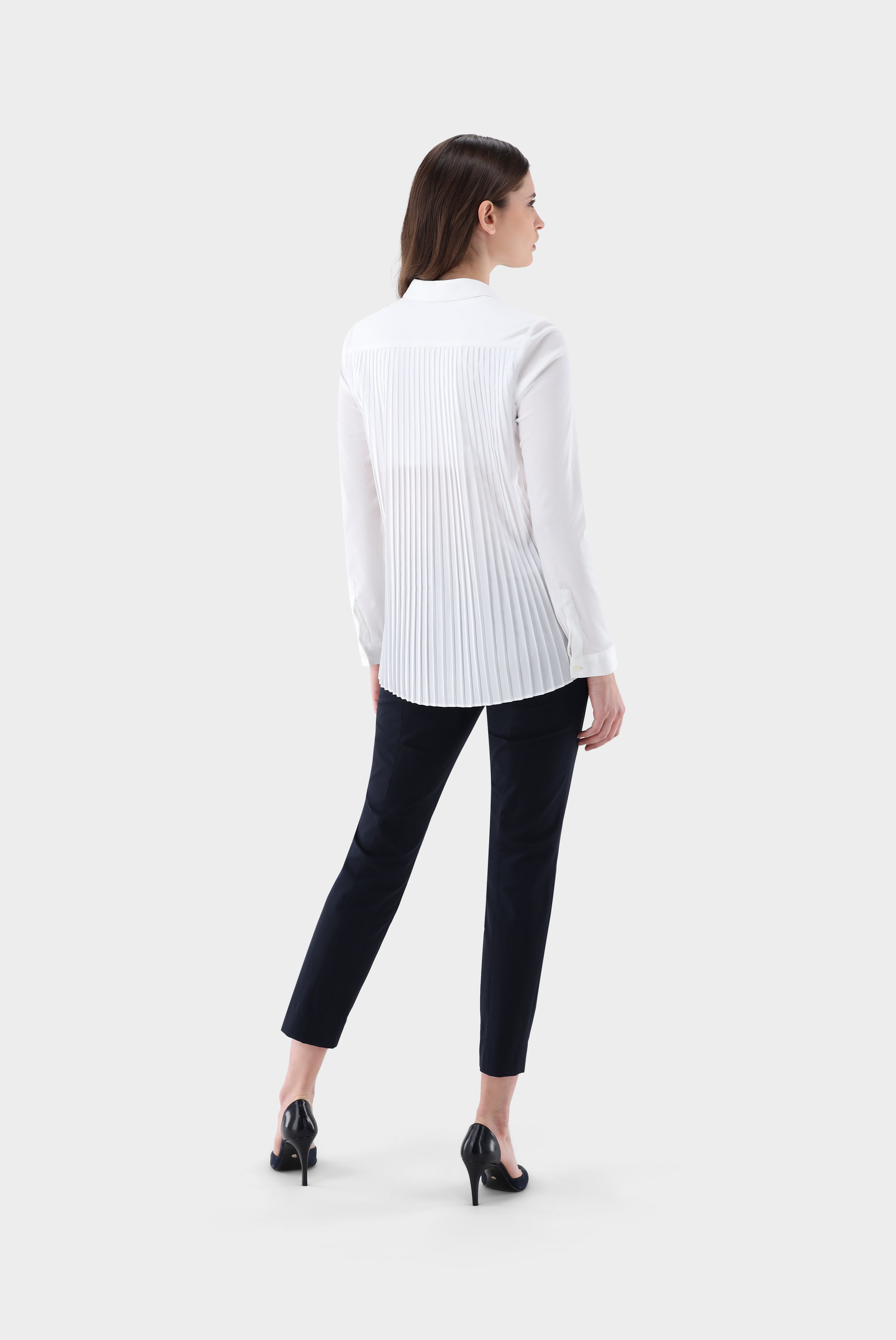 Jersey Blouses+Swiss Cotton Blouse with Pleated Back+05.6703.18.180031.000.32
