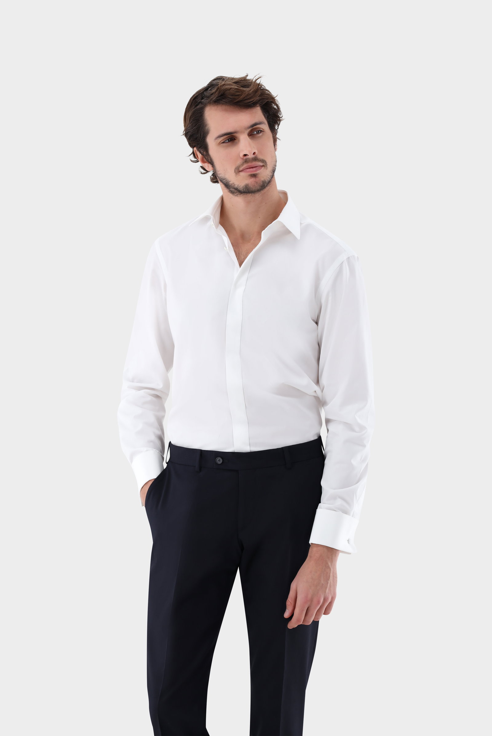 Áo sơ mi dạ tiệc dáng Tailor Fit