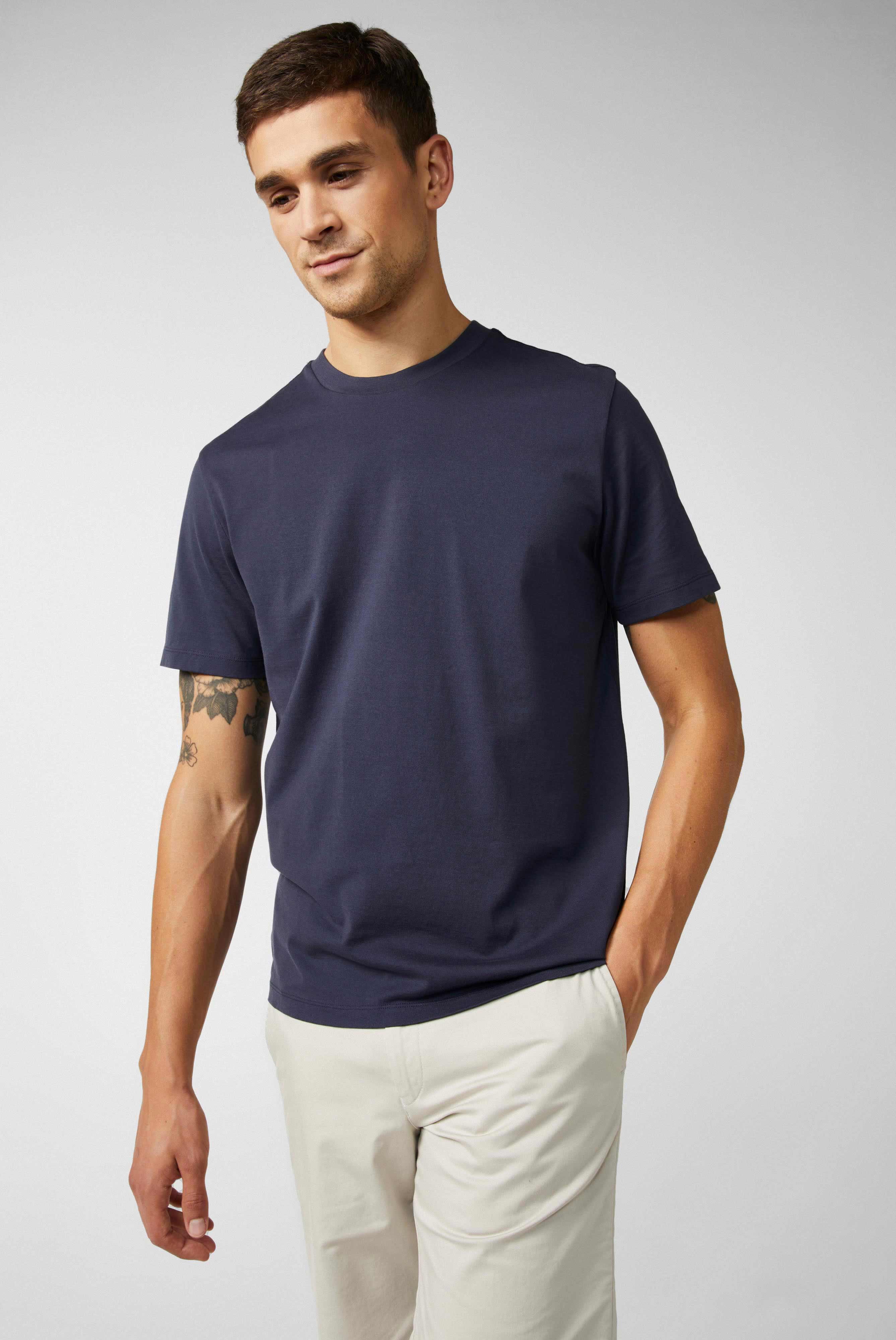T-Shirts+Relaxed Fit Crew Neck Jersey T-Shirt+20.1660..Z20044.790.S