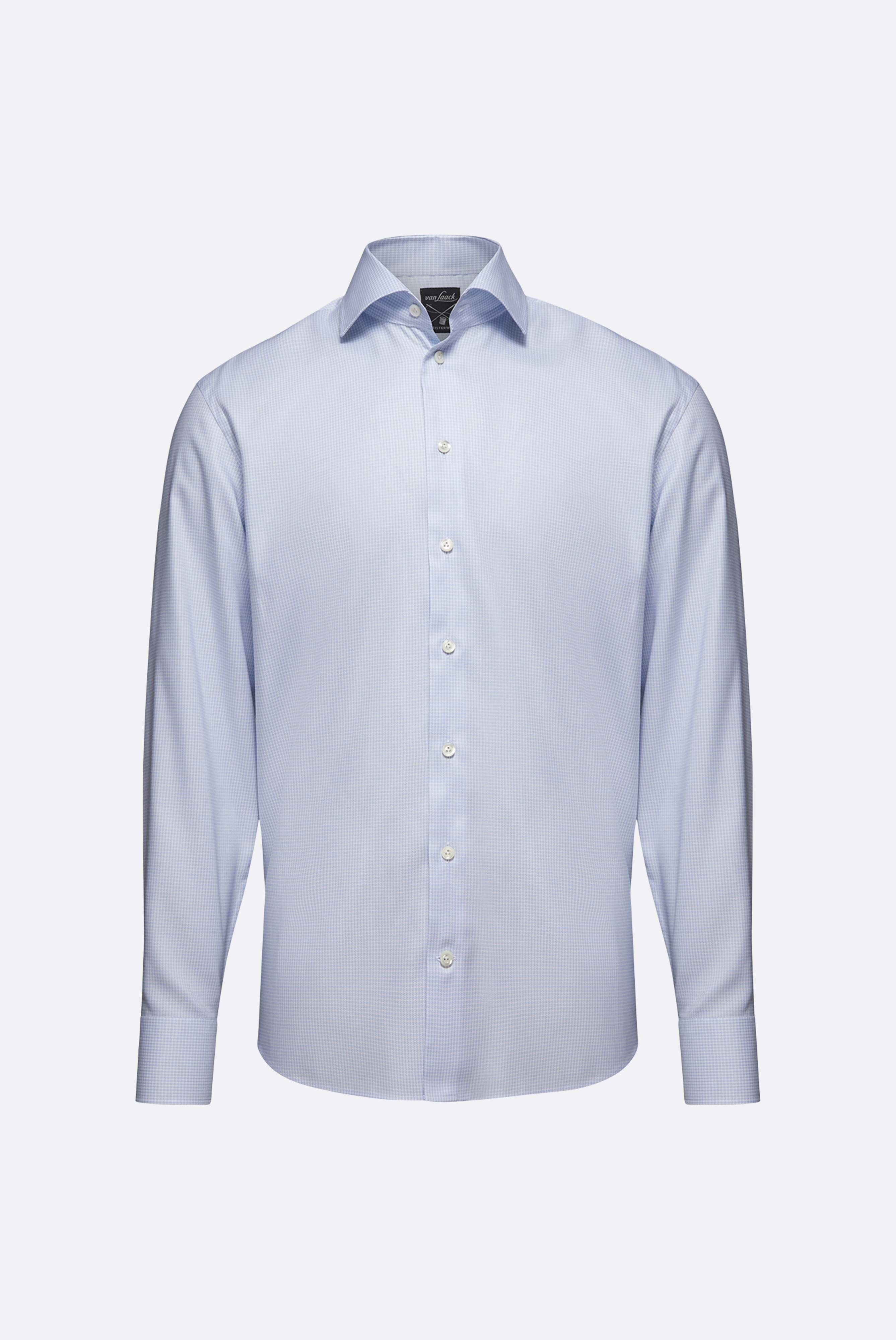 Bügelleichte Hemden+Bügelfreies Hemd mit Hahnentrittmuster Comfort Fit+20.2021.BQ.161101.720.39