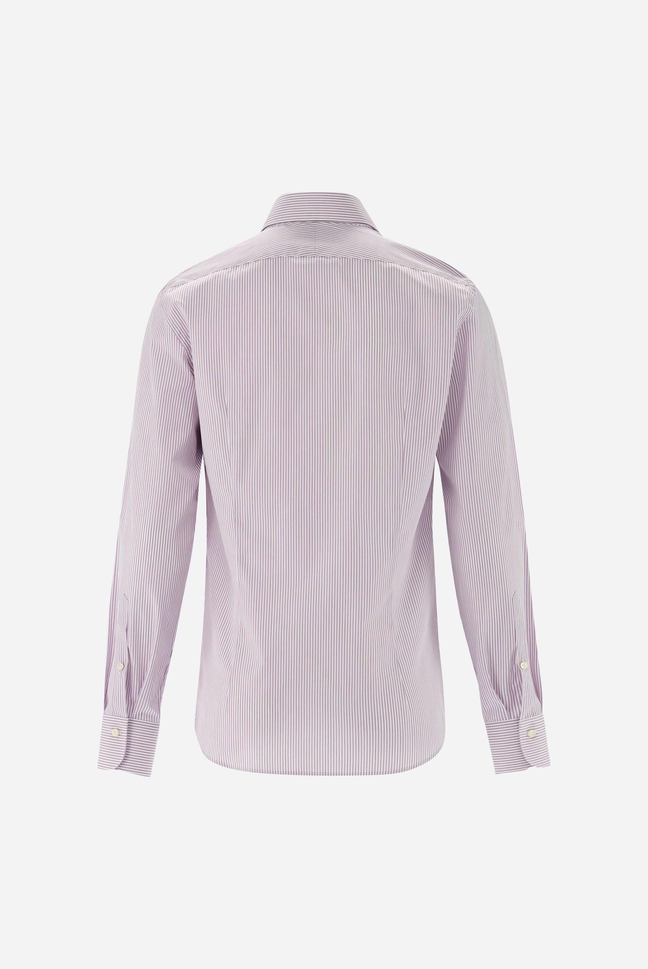 Business Hemden+Twill Hemd mit Streifen Slim Fit+20.2500.NV.161093.620.39