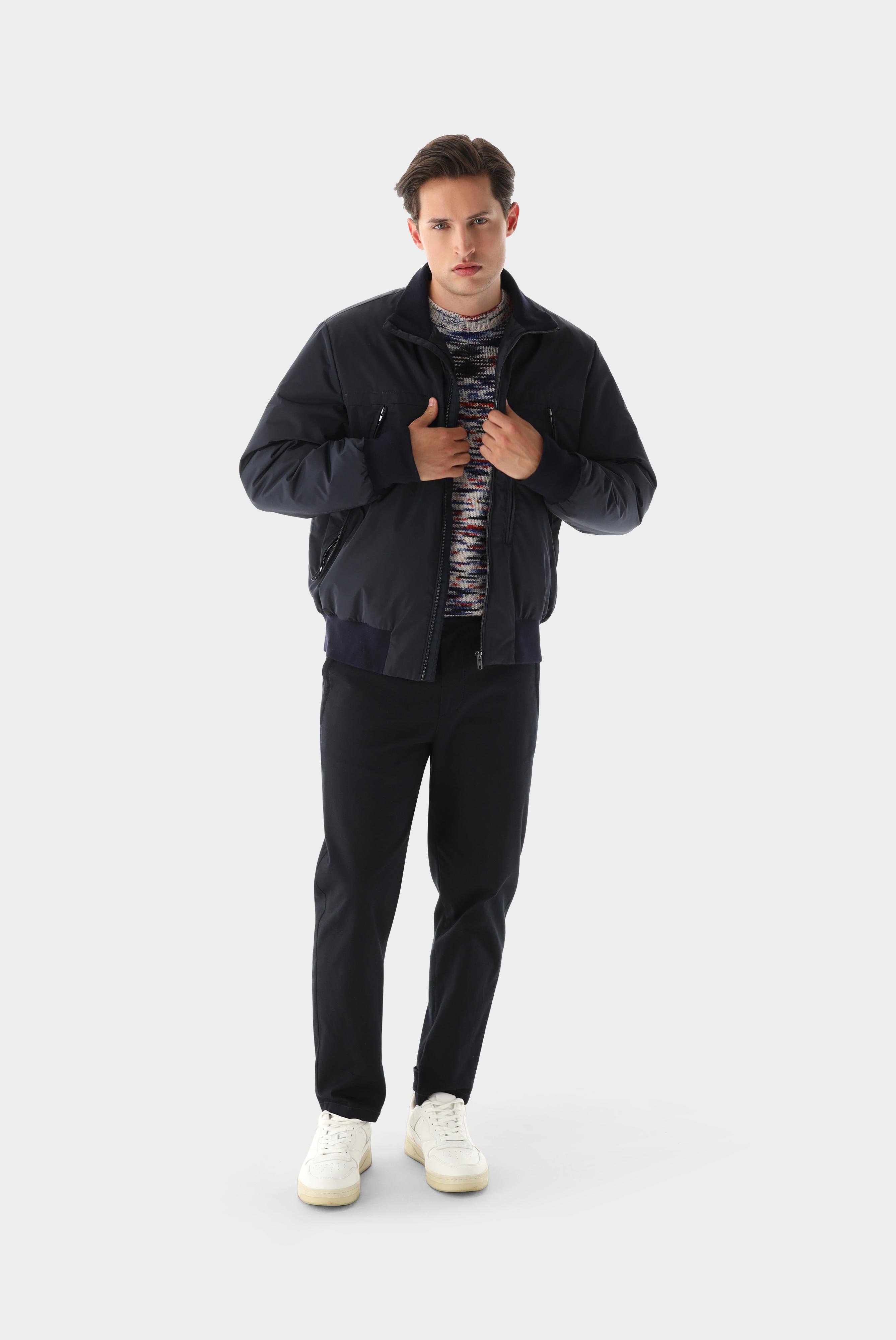 Sports Blouson with Multifunctional Pockets