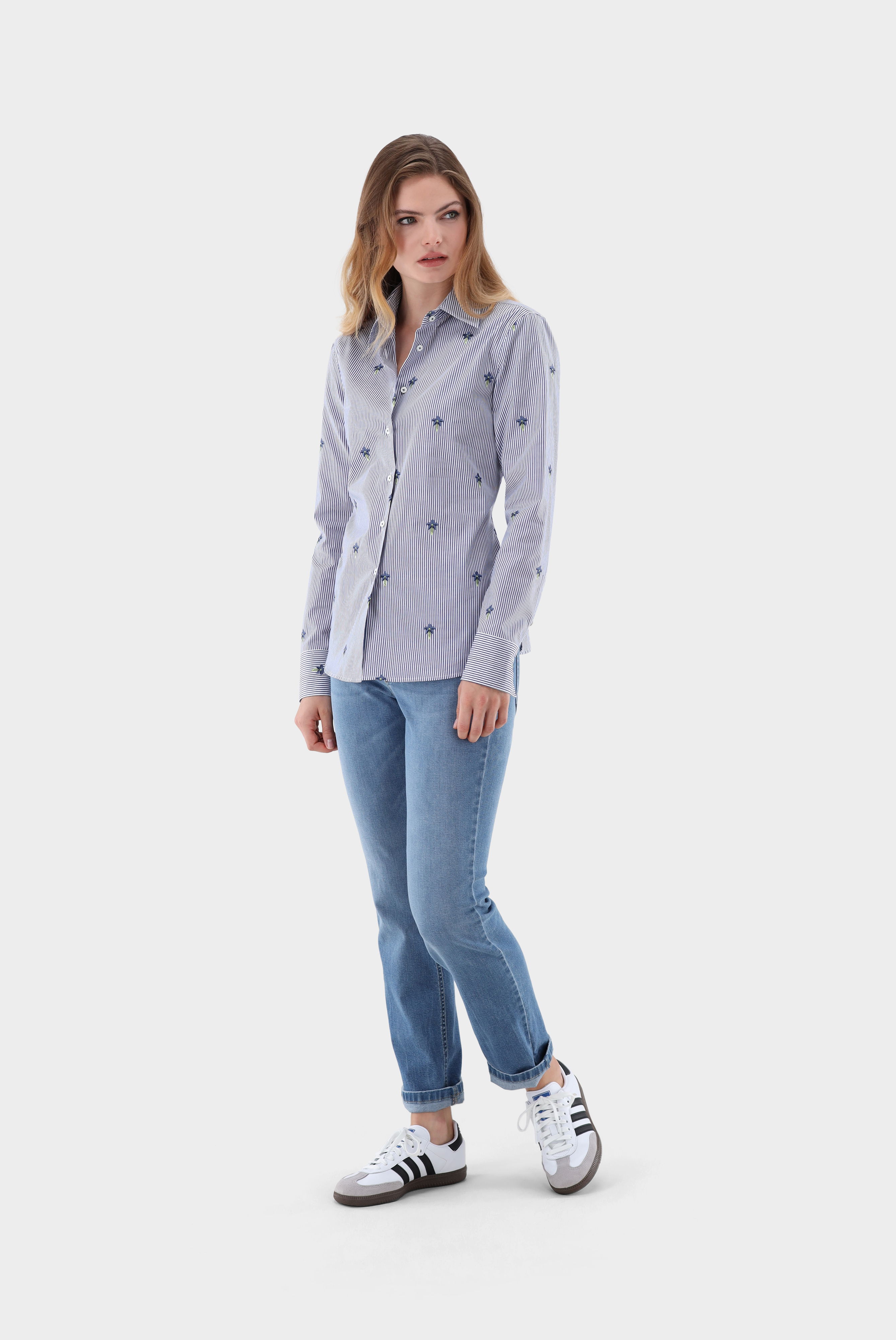 Bluse mit Stickerei günstig online kaufen